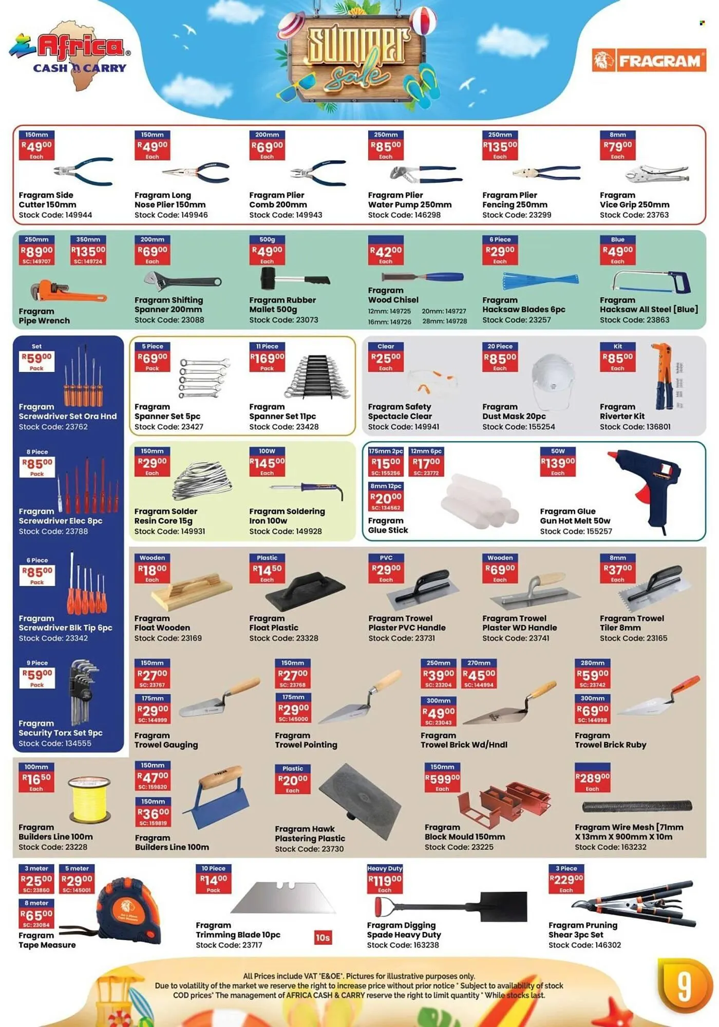 Africa Cash and Carry catalogue from 17 November to 31 January 2026 - Catalogue Page 9