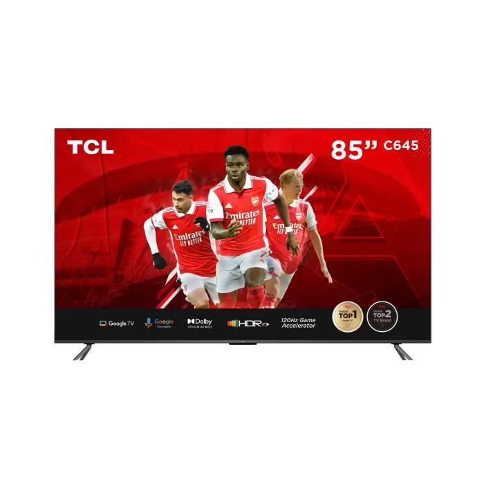 TCL 85-Inch QLED Google TV-85C645