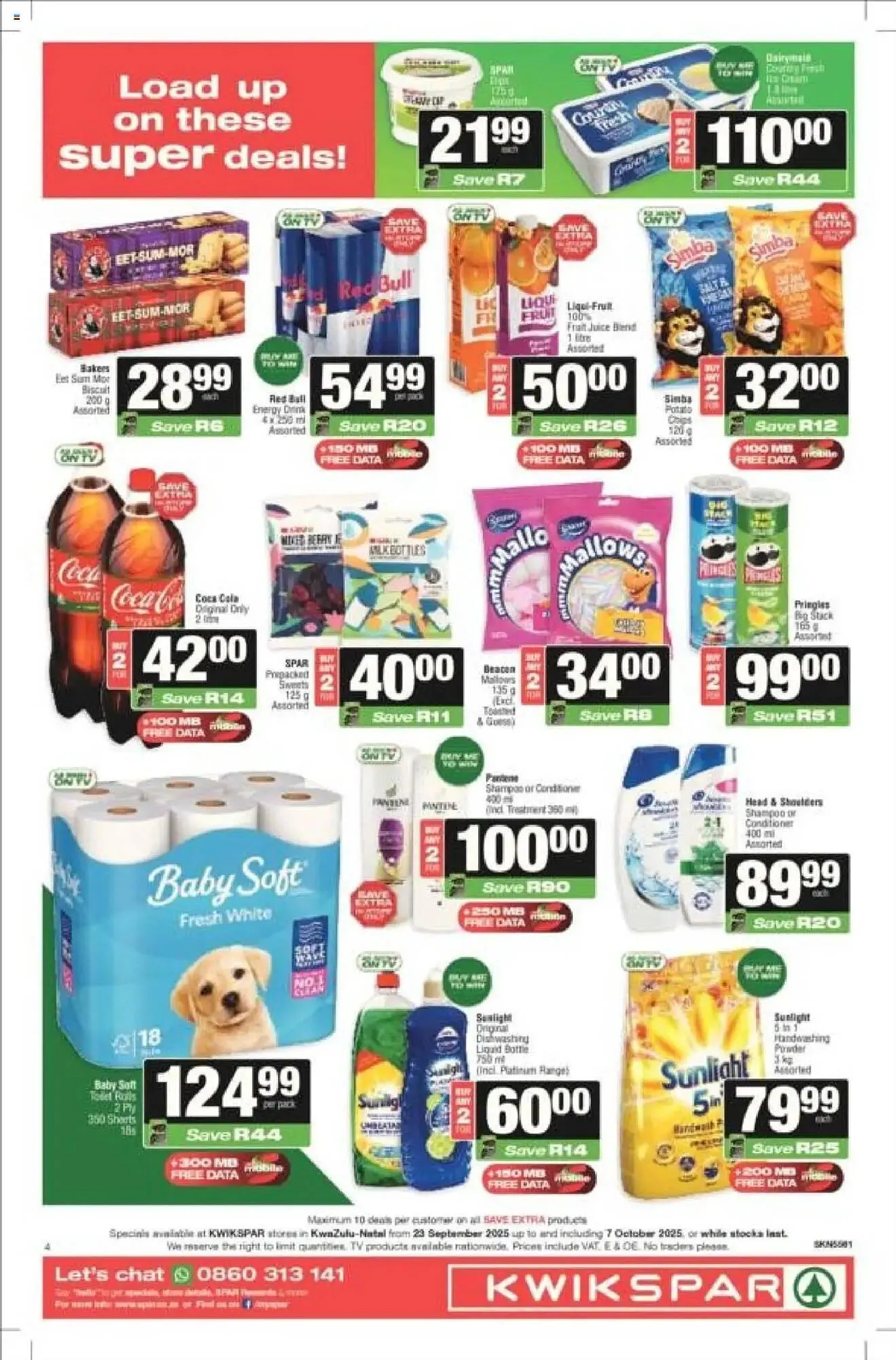 KwikSpar catalogue from 23 September to 7 October 2025 - Catalogue Page 4