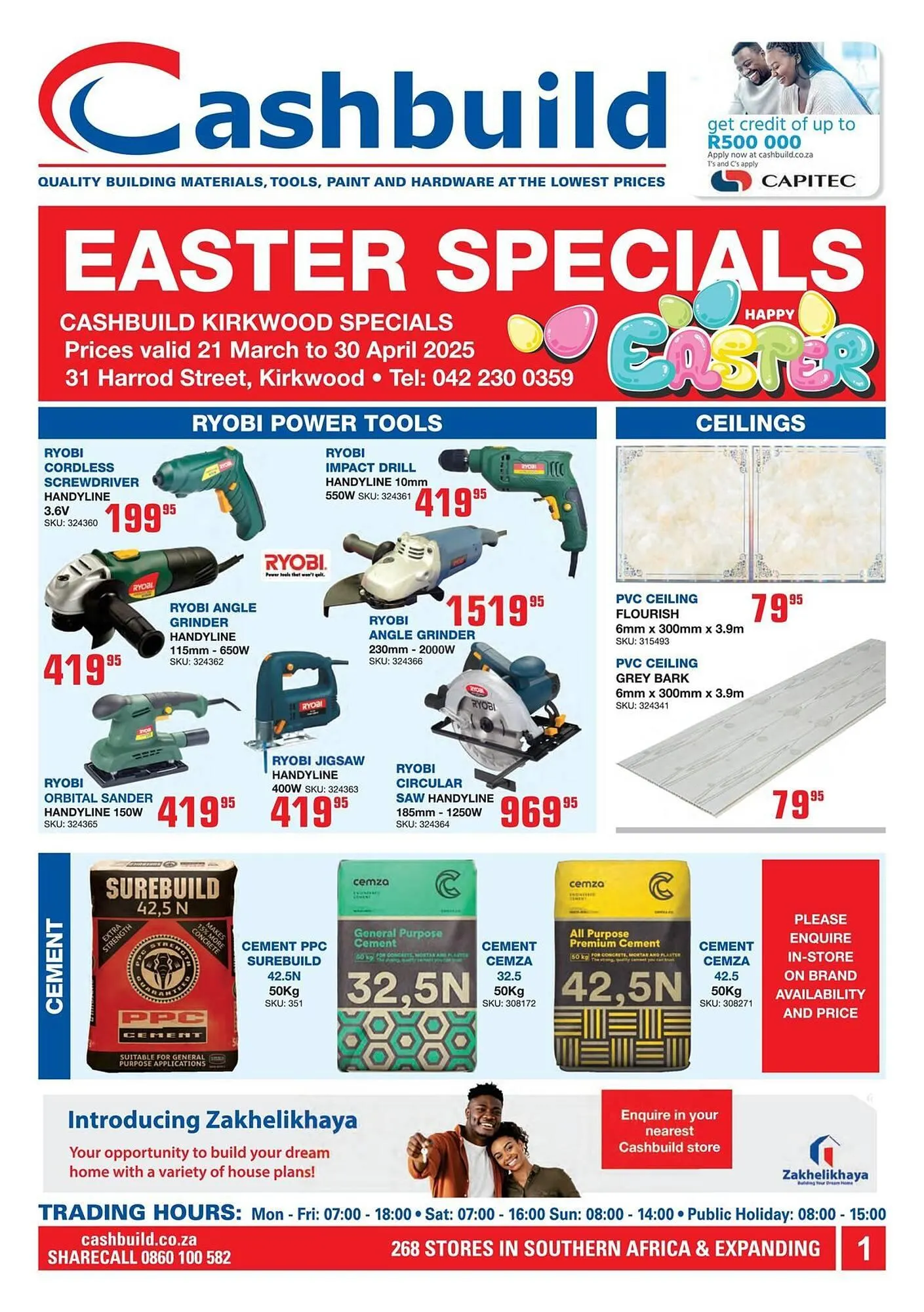 Cashbuild catalogue - 1