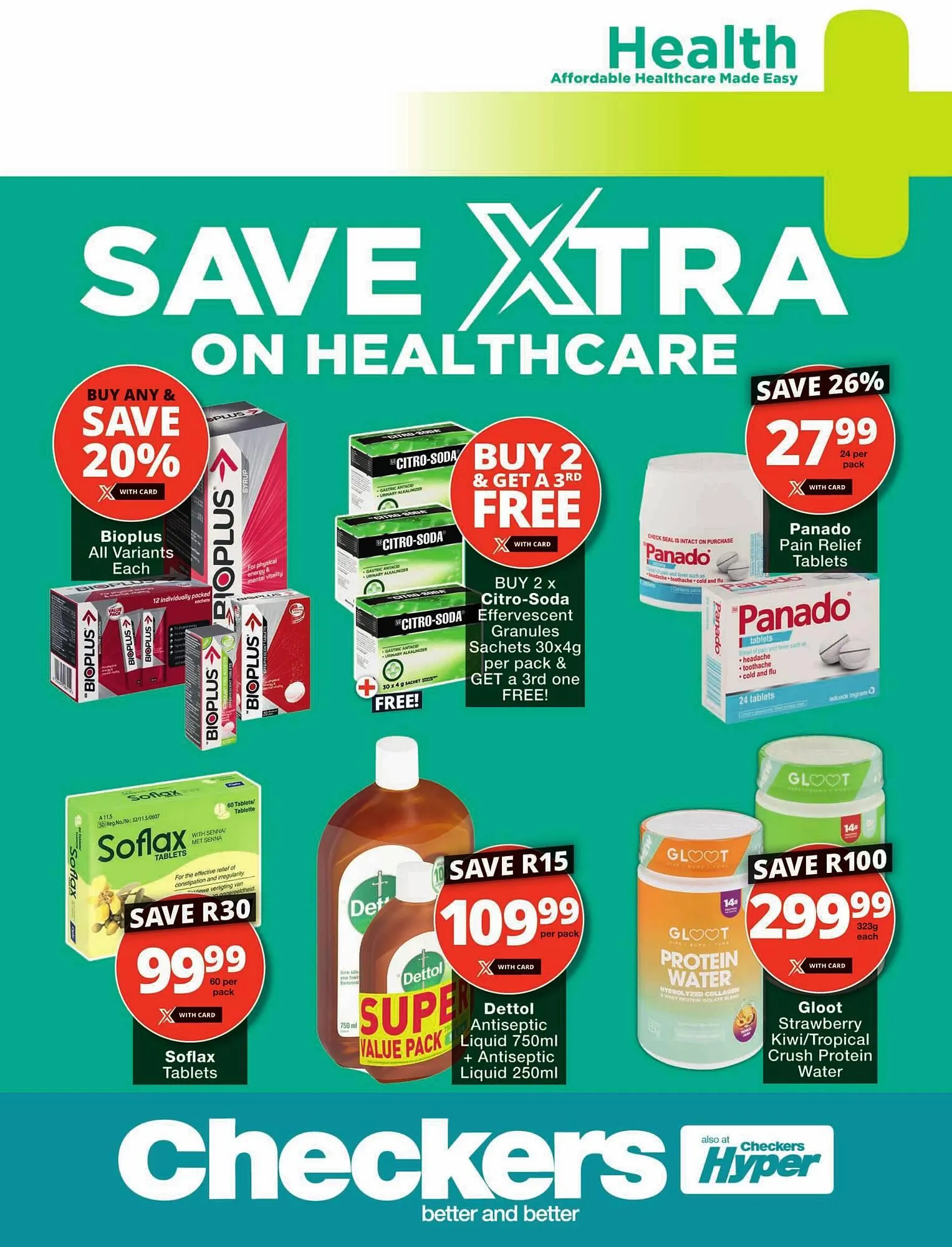 Checkers catalogue from 20 October to 9 November 2025 - Catalogue Page 1