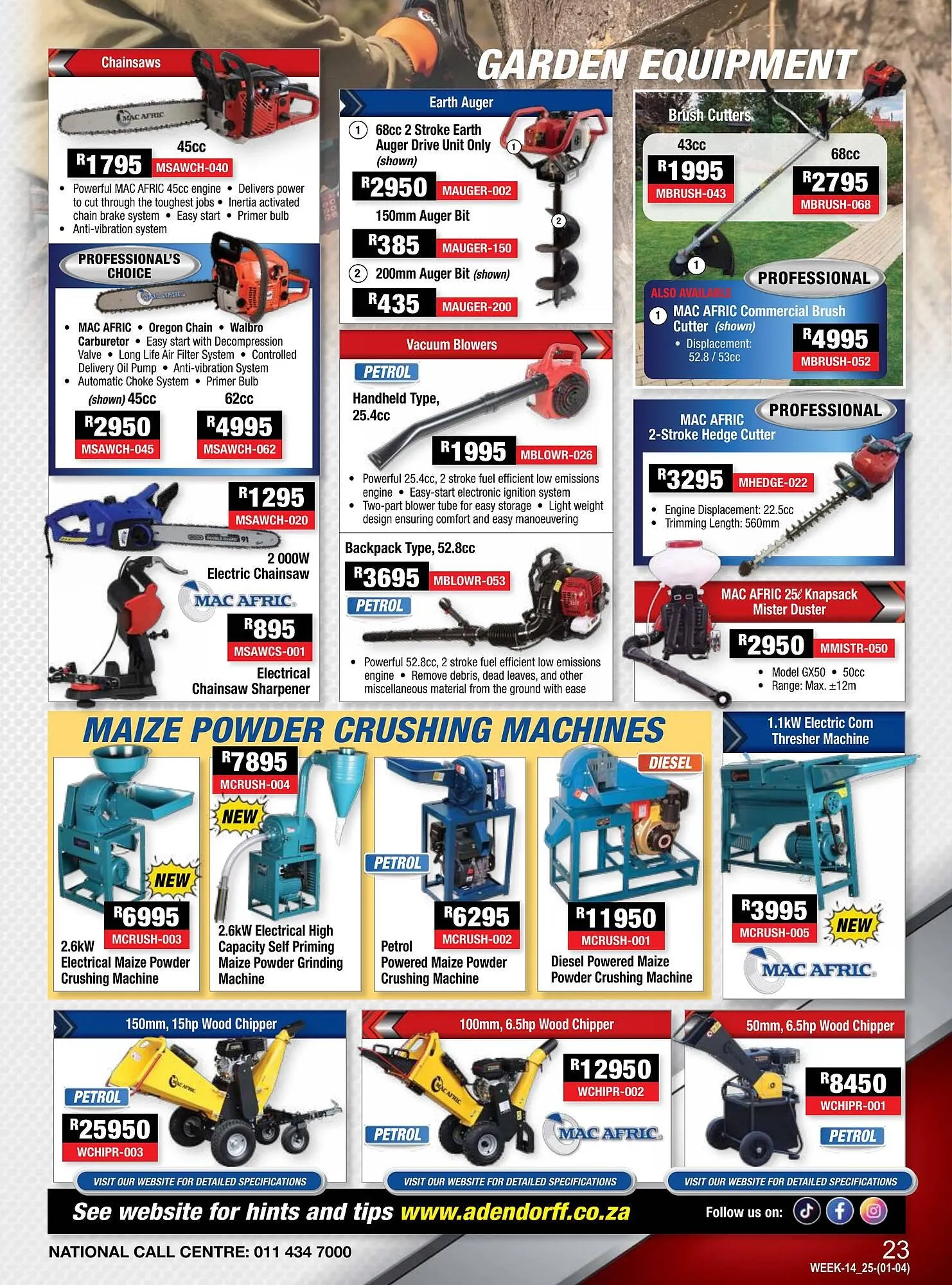 Adendorff Machinery Mart catalogue from 1 April to 30 April 2025 - Catalogue Page 25