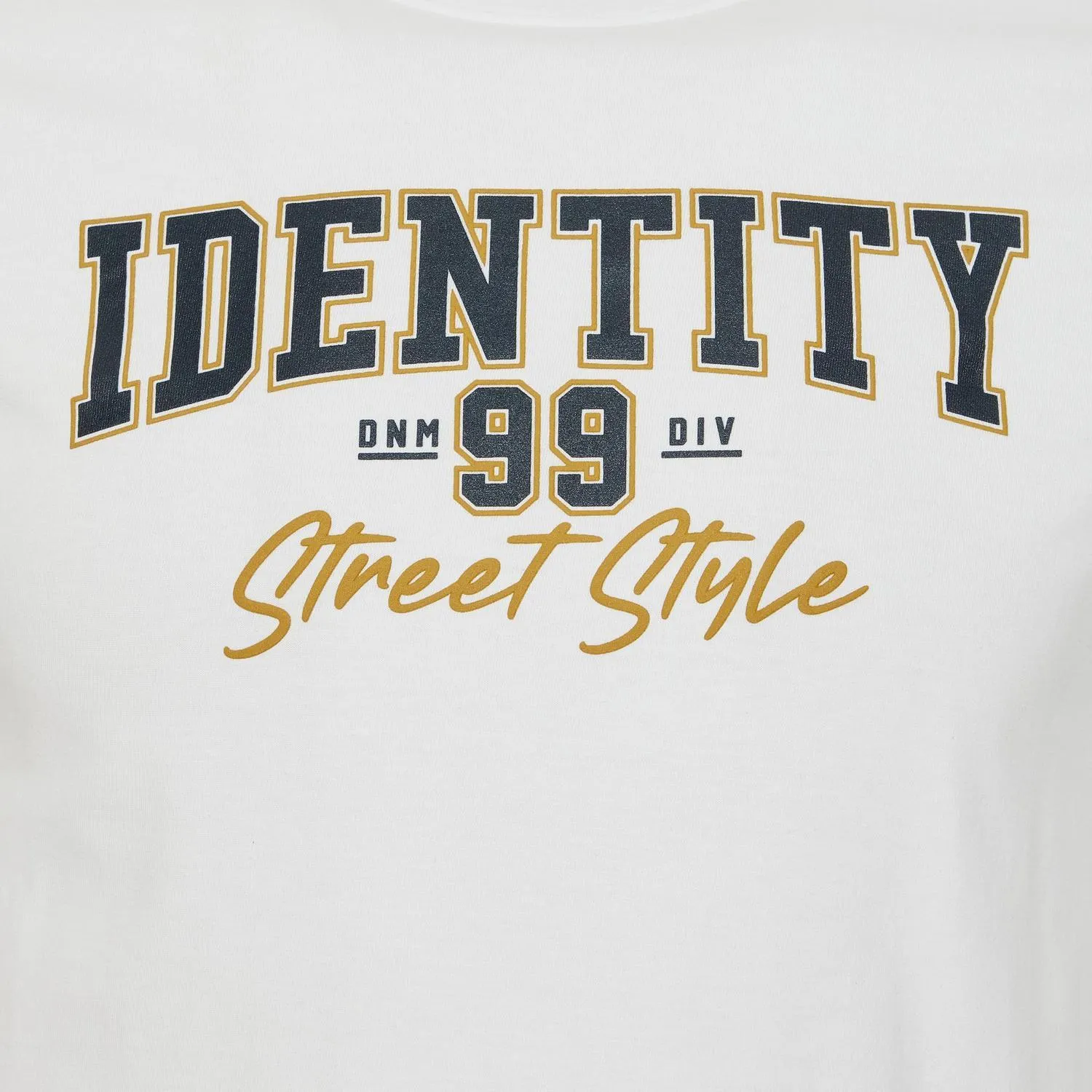 White Branded T-shirt