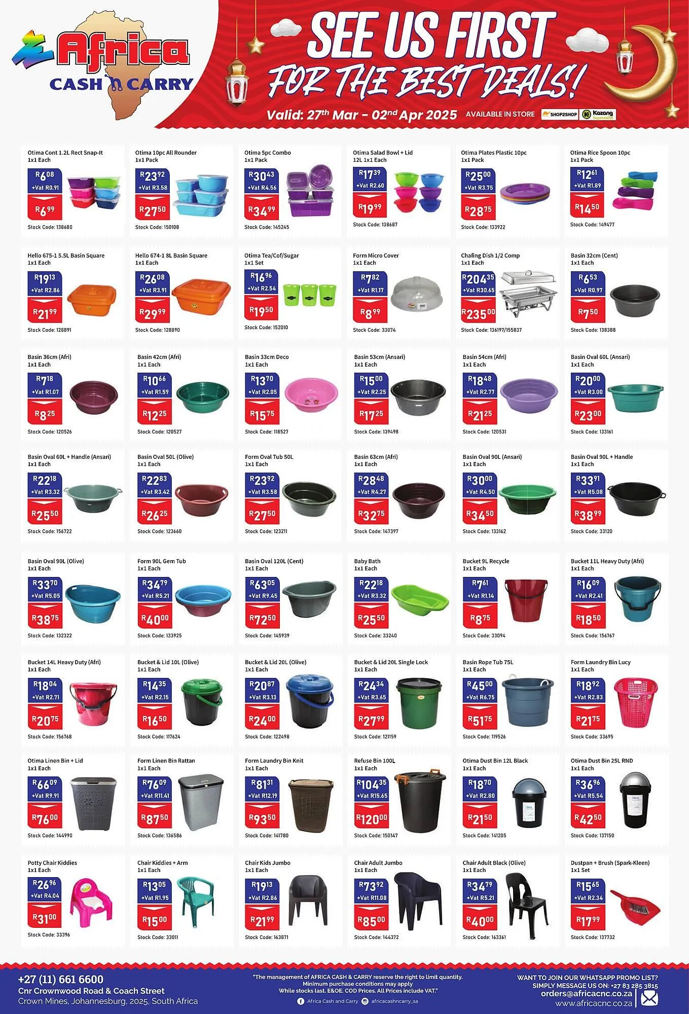 Africa Cash and Carry catalogue from 27 March to 2 April 2025 - Catalogue Page 12