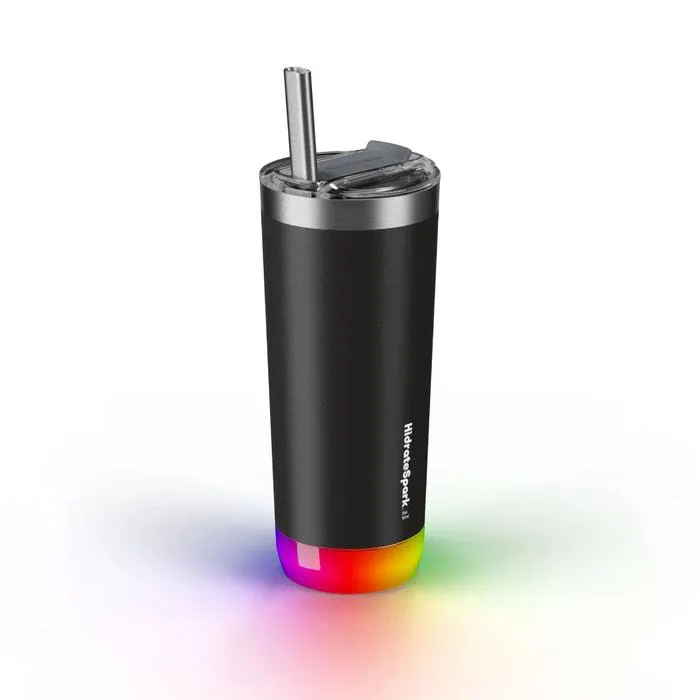 HidrateSpark PRO 590ml Smart Tumbler Bottle - Black
