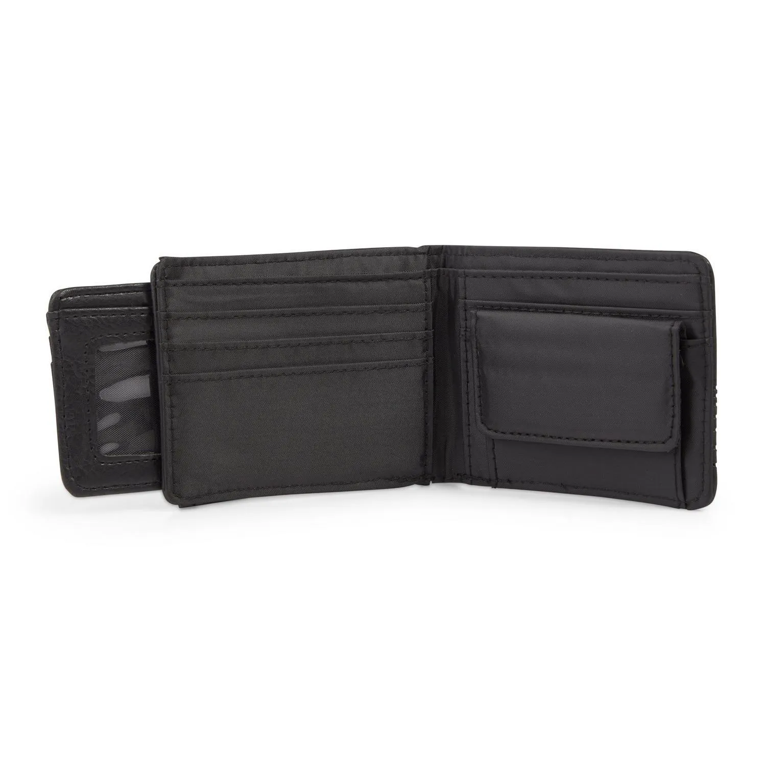 Black Removeable Cardholder Wallet