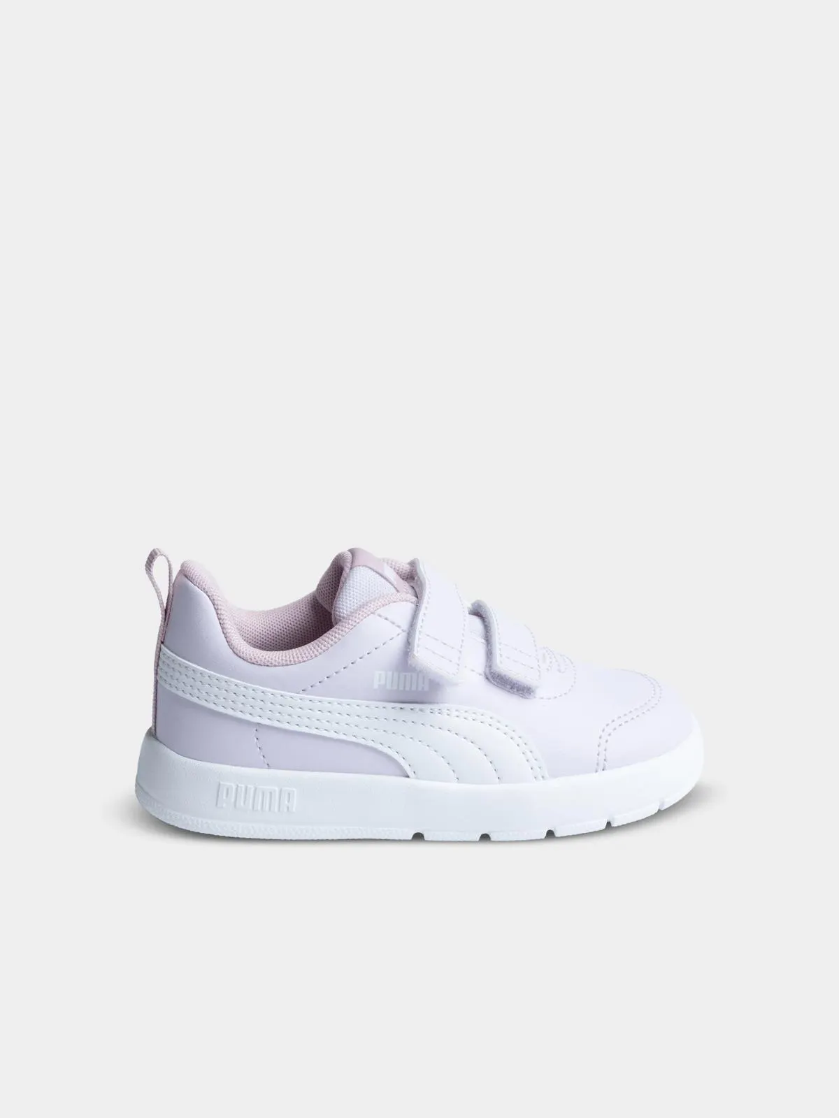 Toddlers Puma Courtflex V3 Lilac/White Sneaker