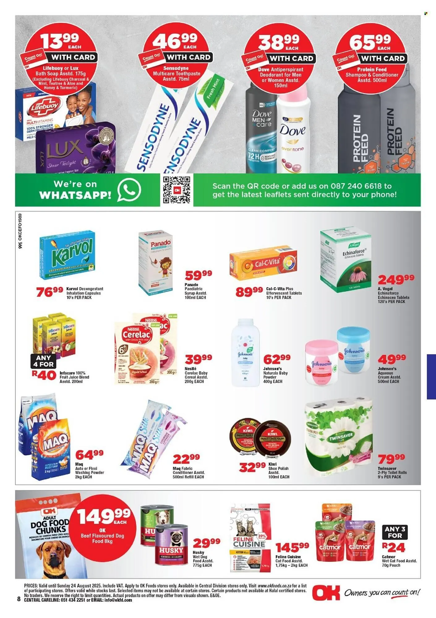 OK Foods catalogue from 13 August to 25 August 2025 - Catalogue Page 8