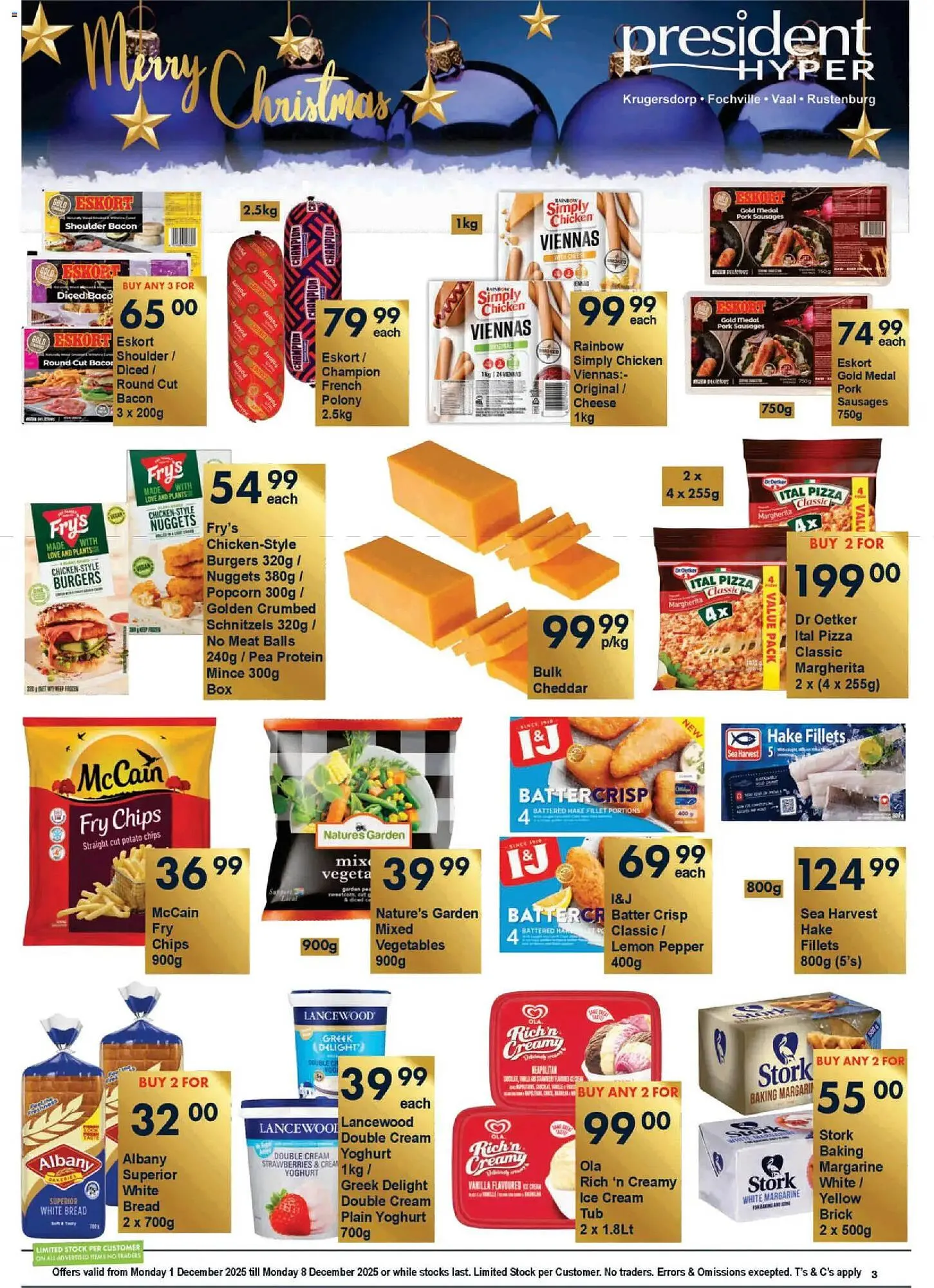 President Hyper catalogue from 1 December to 8 December 2025 - Catalogue Page 3