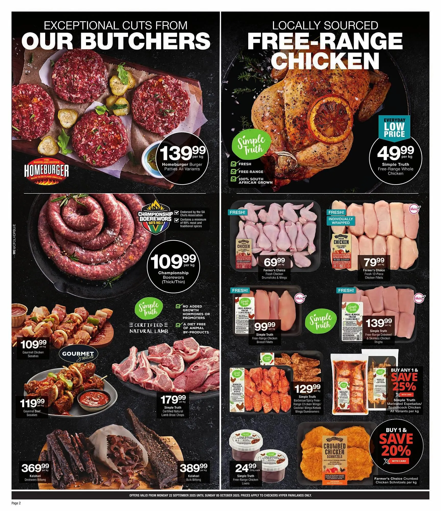 Checkers catalogue from 22 September to 5 October 2025 - Catalogue Page 2