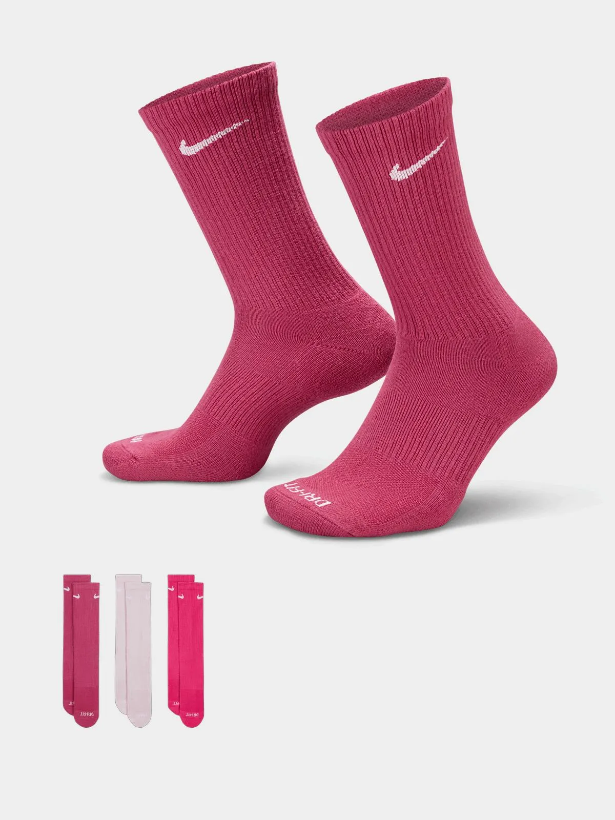 Nike Unisex Multicolour Everyday Plus Socks
