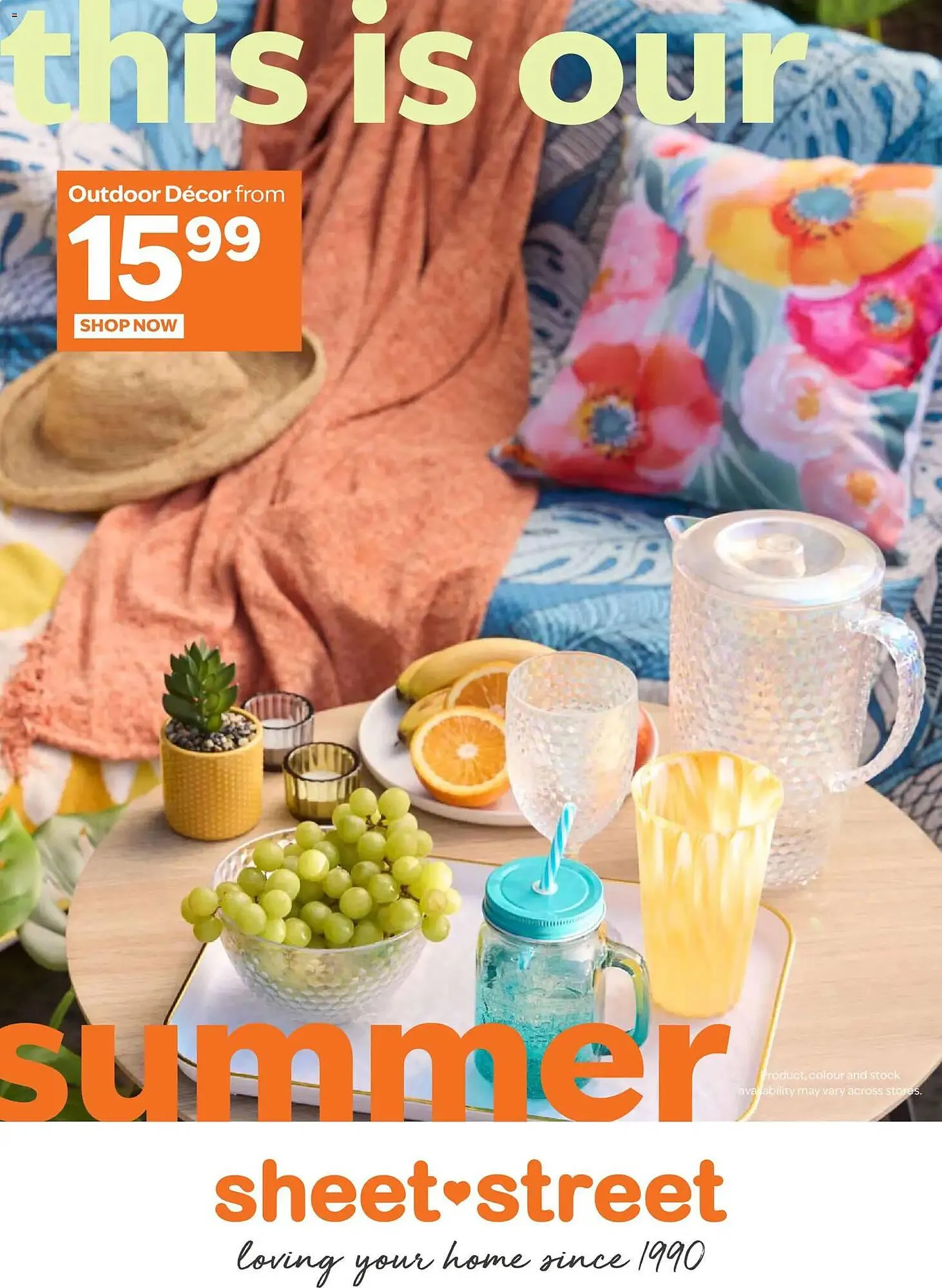 Sheet Street catalogue from 24 October to 30 November 2025 - Catalogue Page 1