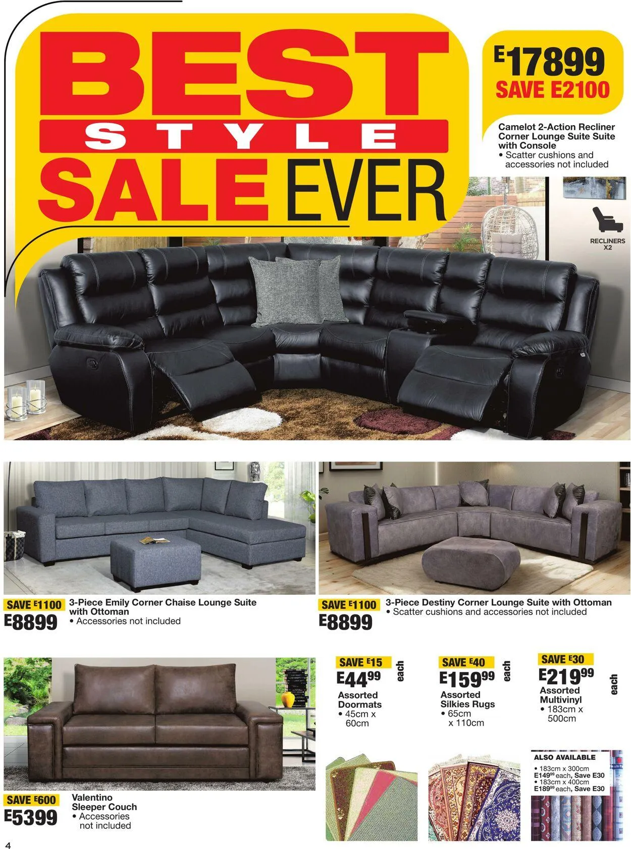 OK Furniture Current catalogue from 23 March to 6 April 2025 - Catalogue Page 4