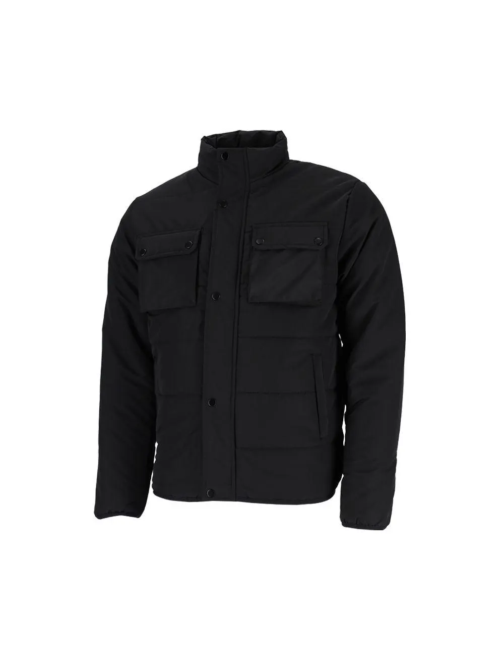 Nikos Light Weight Mens Padded Jacket Black