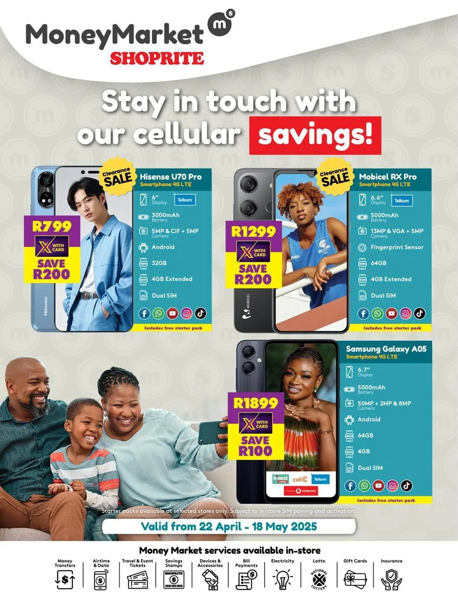 Shoprite catalogue from 22 April to 18 May 2025 - Catalogue Page 1