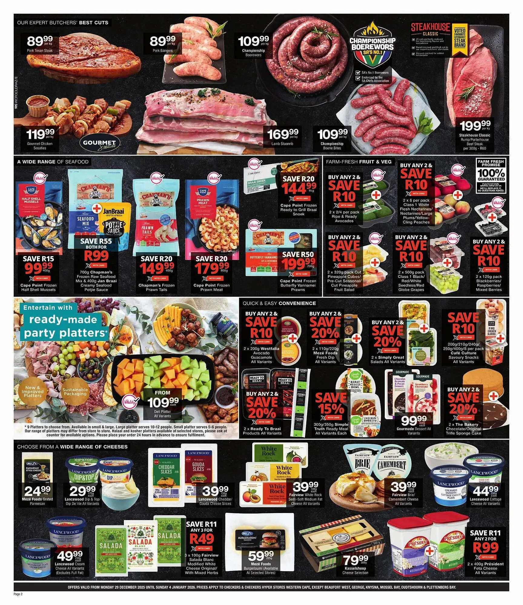 Checkers catalogue from 29 December to 4 January 2026 - Catalogue Page 2
