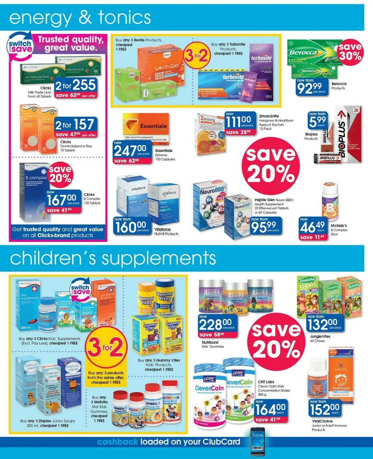 Clicks Current catalogue from 17 June to 1 July 2025 - Catalogue Page 34