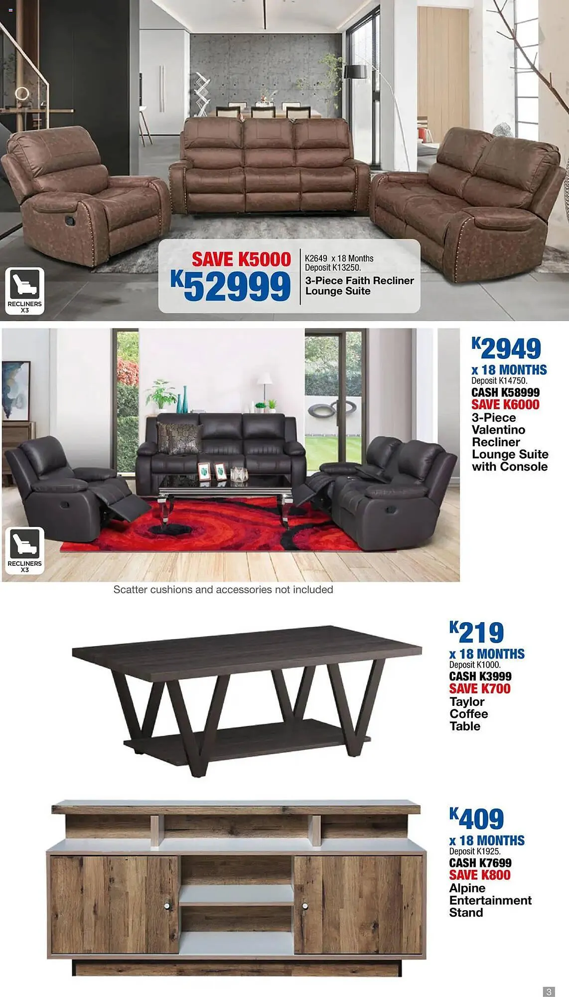 OK Furniture catalogue from 3 February to 16 February 2025 - Catalogue Page 3