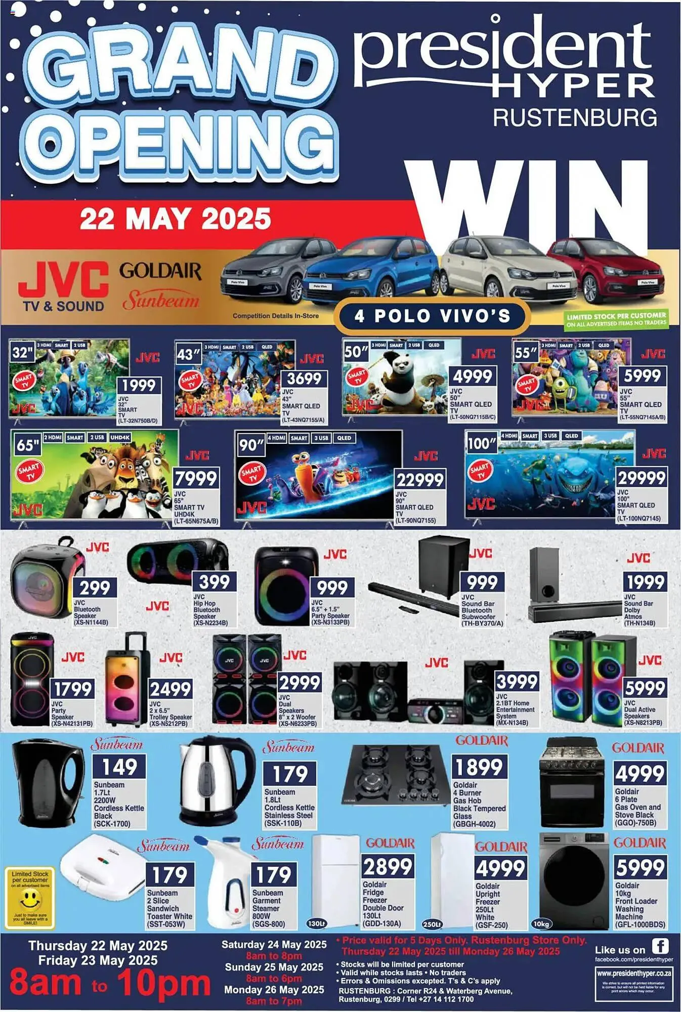 President Hyper catalogue from 22 May to 23 May 2025 - Catalogue Page 1