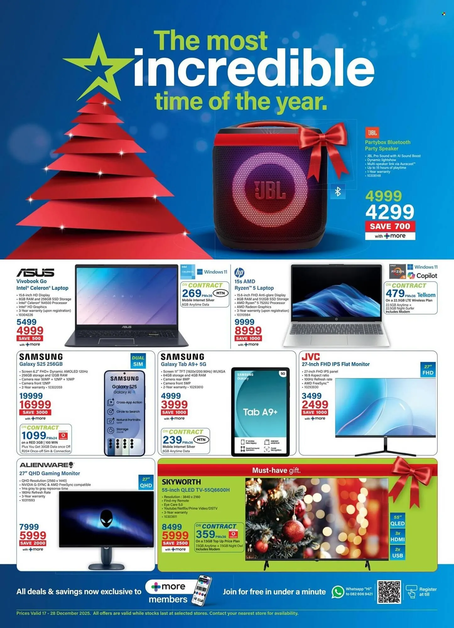 Incredible Connection catalogue from 17 December to 28 December 2025 - Catalogue Page 1