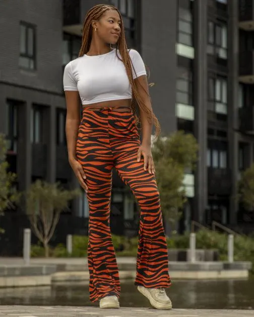 Ladies Kick flare Pants