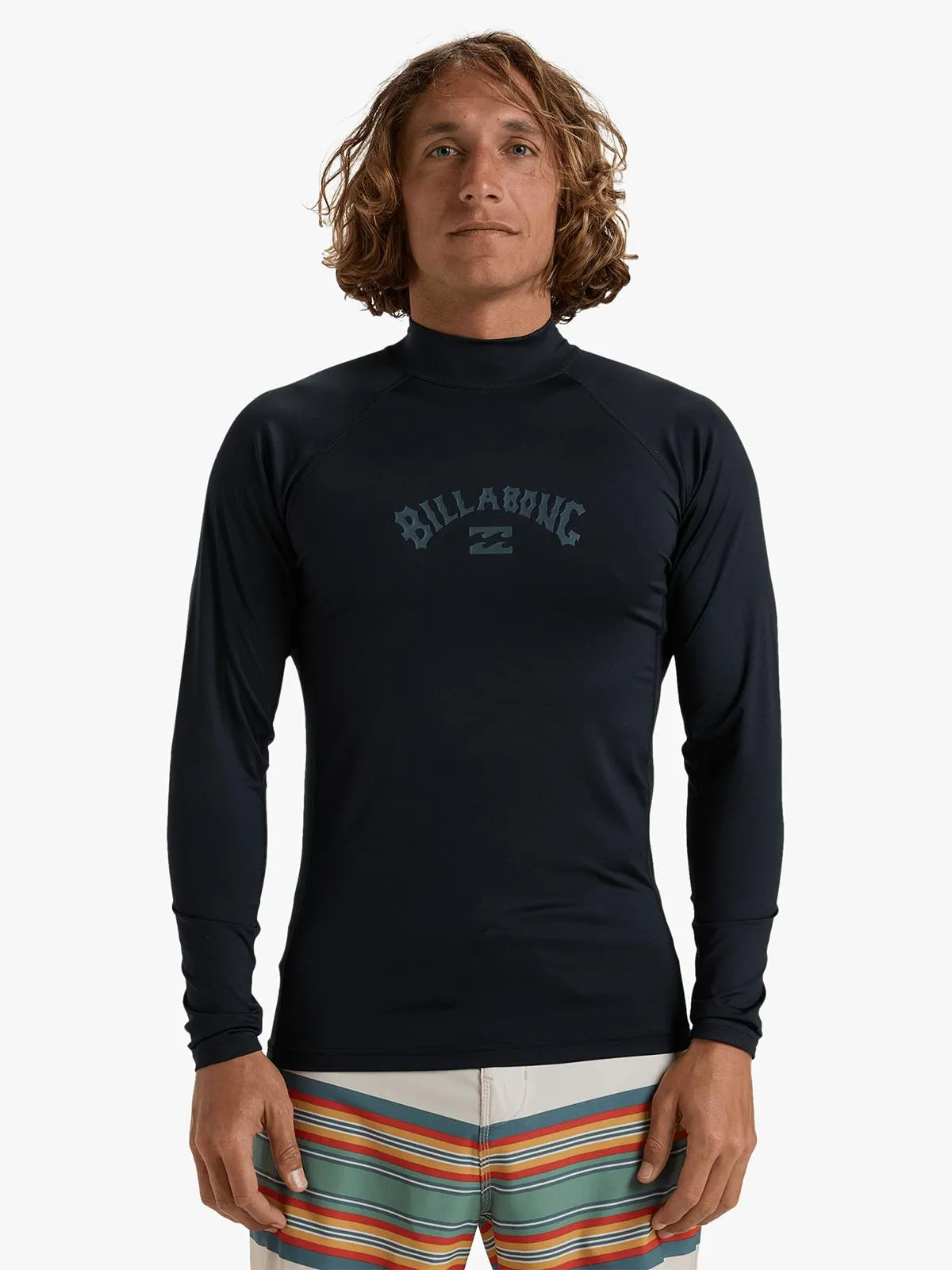 Men's Billabong Black Arch Performance Fit Rashvest