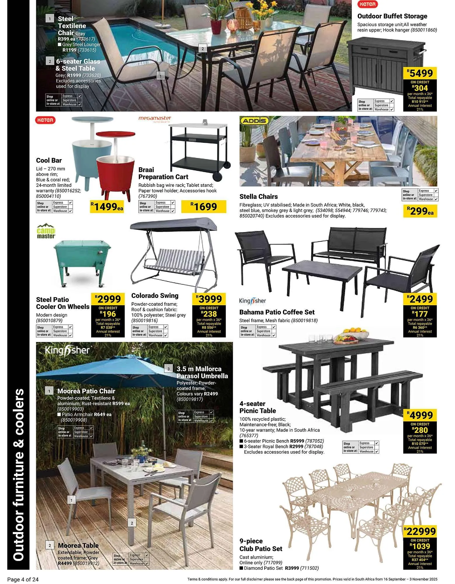 Builders Warehouse catalogue from 16 September to 3 November 2025 - Catalogue Page 4