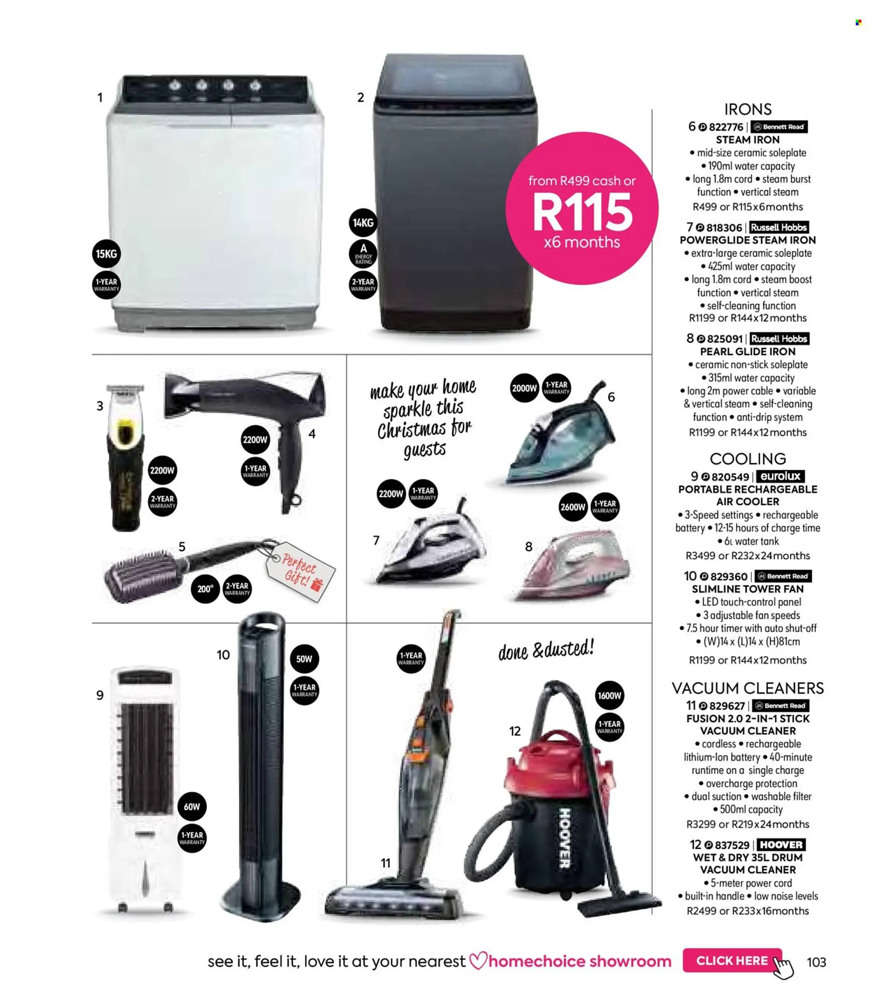 HomeChoice catalogue from 1 November to 31 December 2025 - Catalogue Page 103