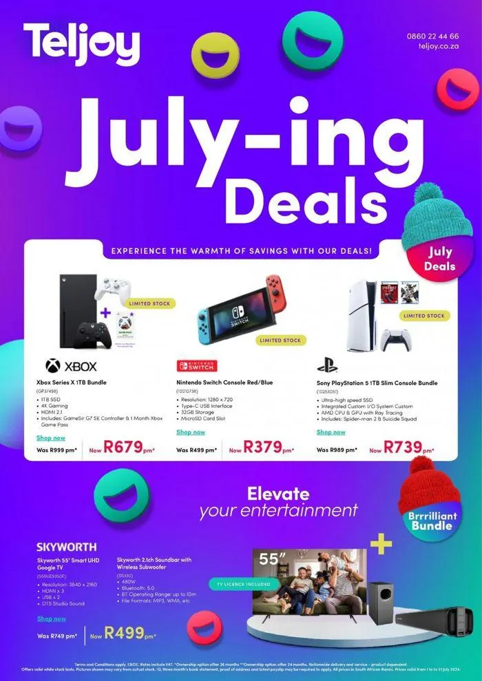 July-ing Deals - 1