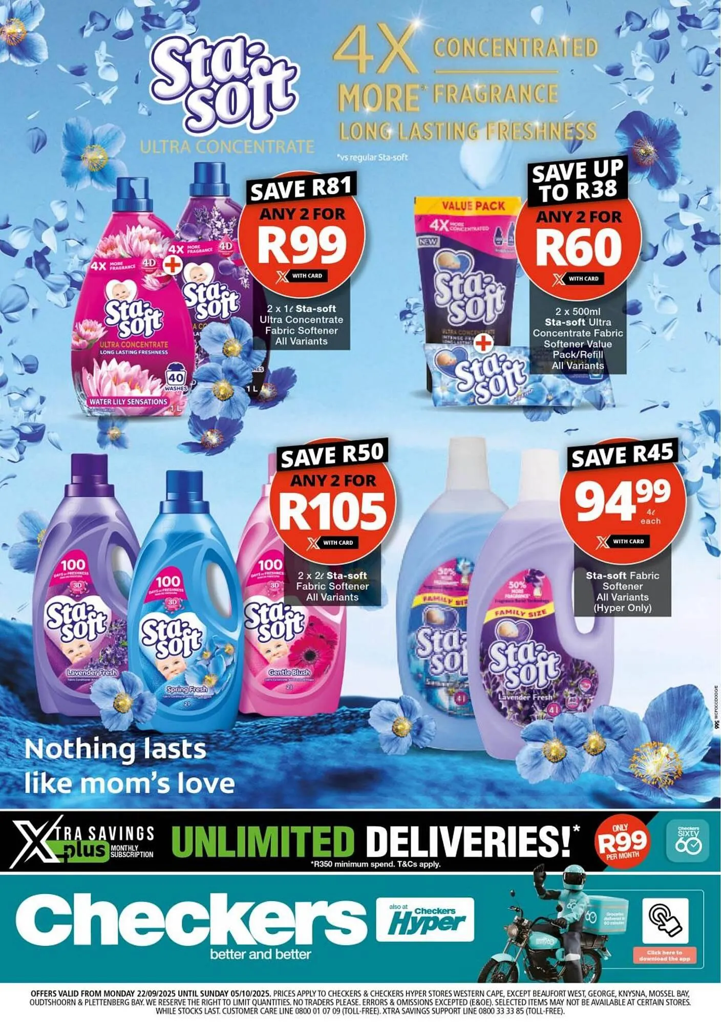 Checkers catalogue from 22 September to 5 October 2025 - Catalogue Page 1