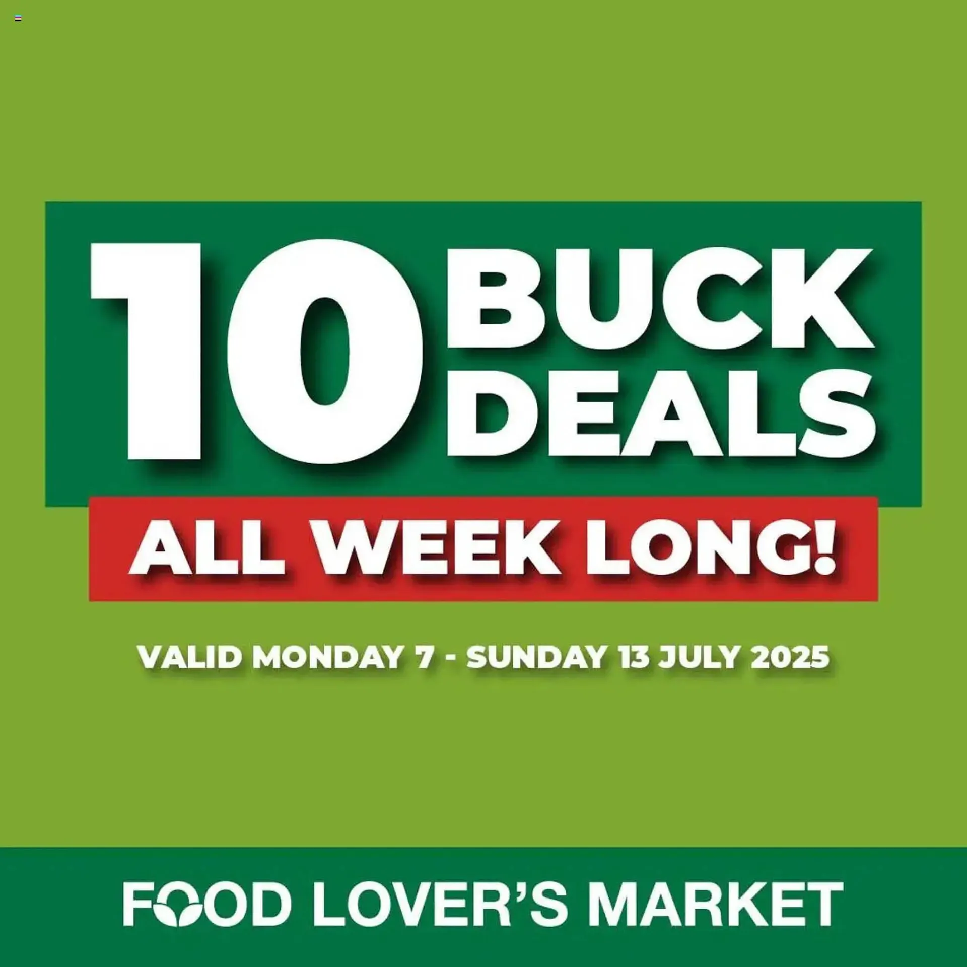 Food Lover's Market catalogue from 7 July to 13 July 2025 - Catalogue Page 1