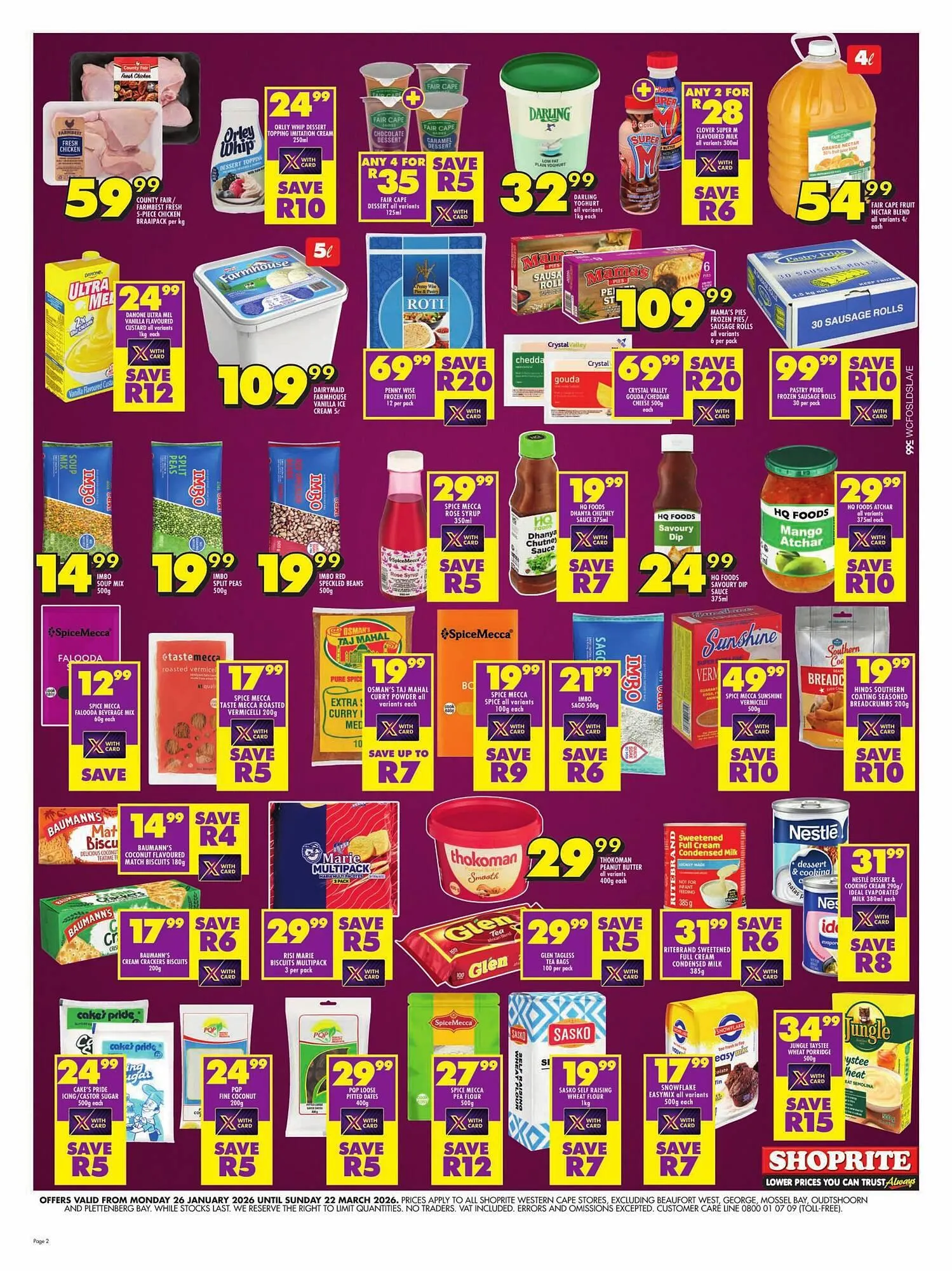 Shoprite catalogue from 26 January to 22 March 2026 - Catalogue Page 2