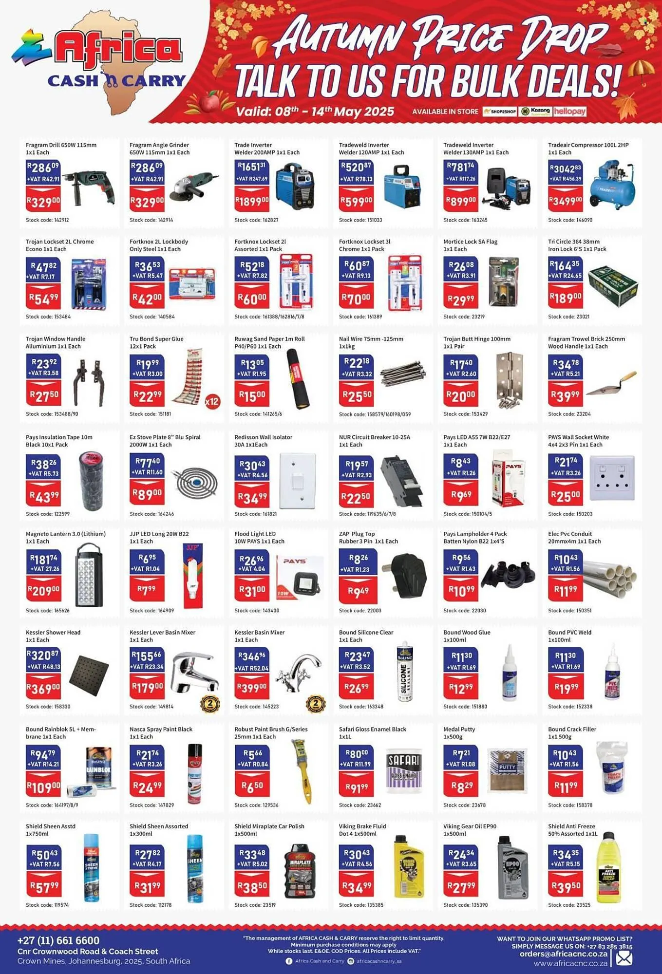 Africa Cash and Carry catalogue from 8 May to 14 May 2025 - Catalogue Page 11