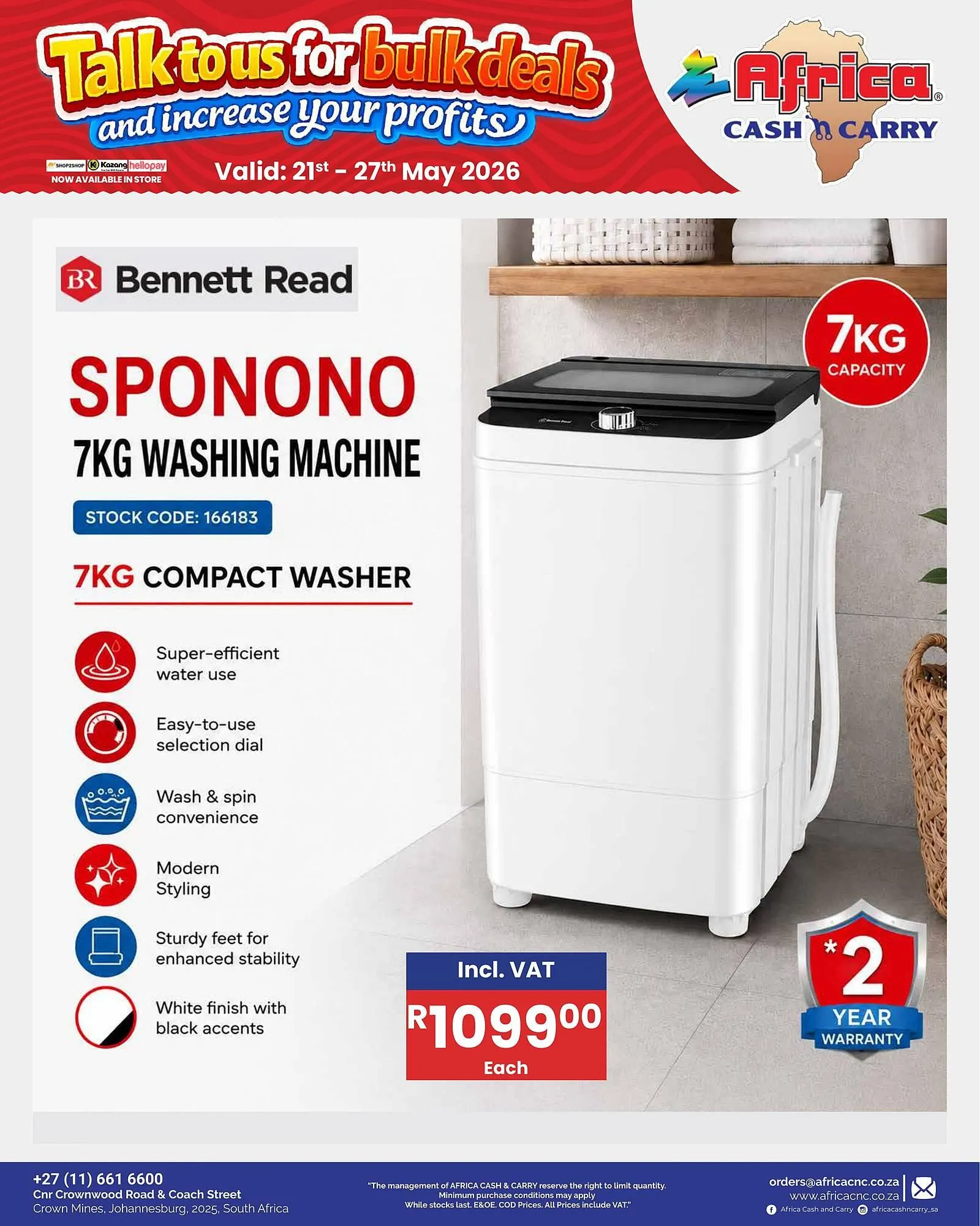 Africa Cash and Carry catalogue from 21 May to 27 May 2026 - Catalogue Page 63