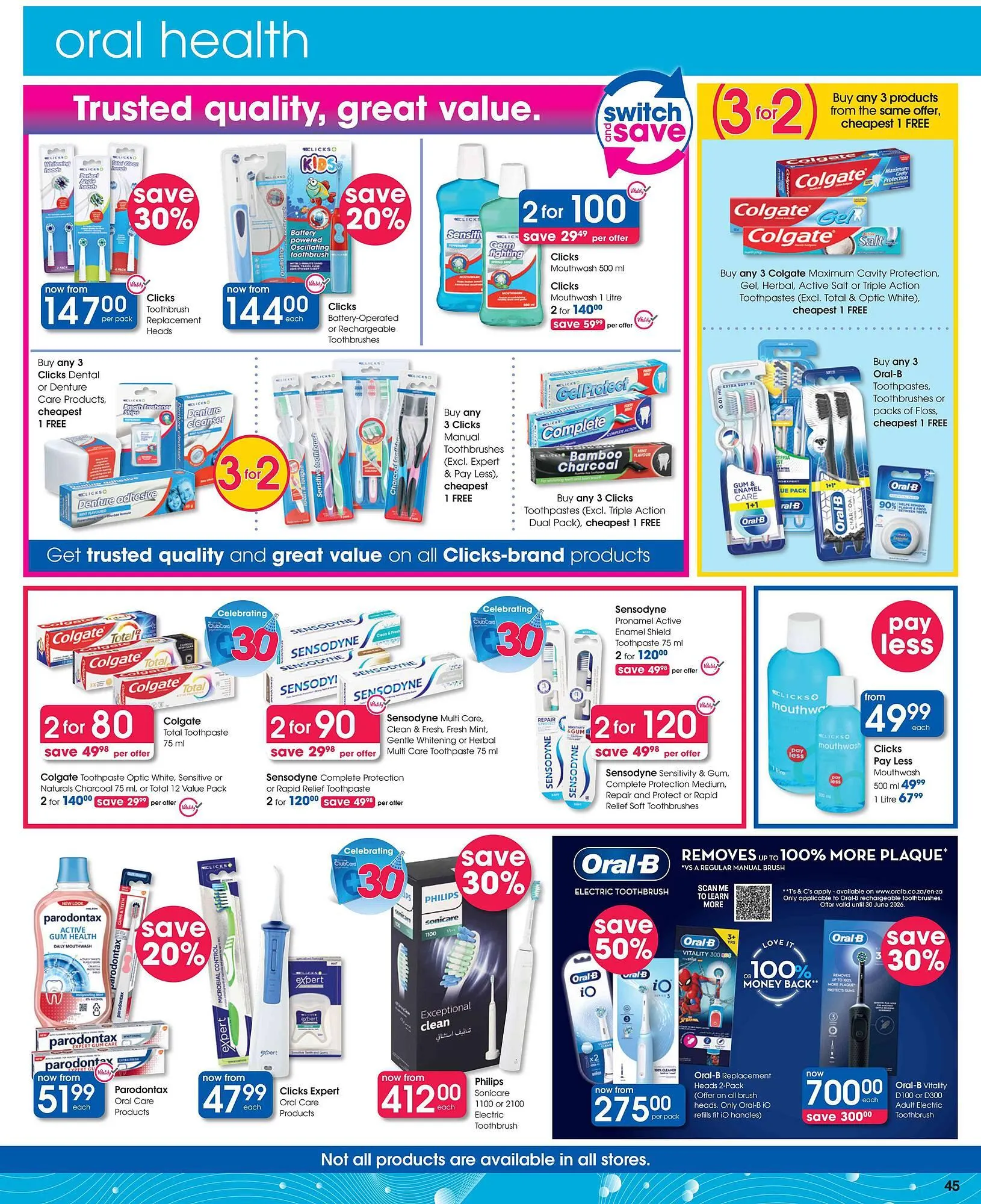Clicks catalogue from 7 August to 20 August 2025 - Catalogue Page 36