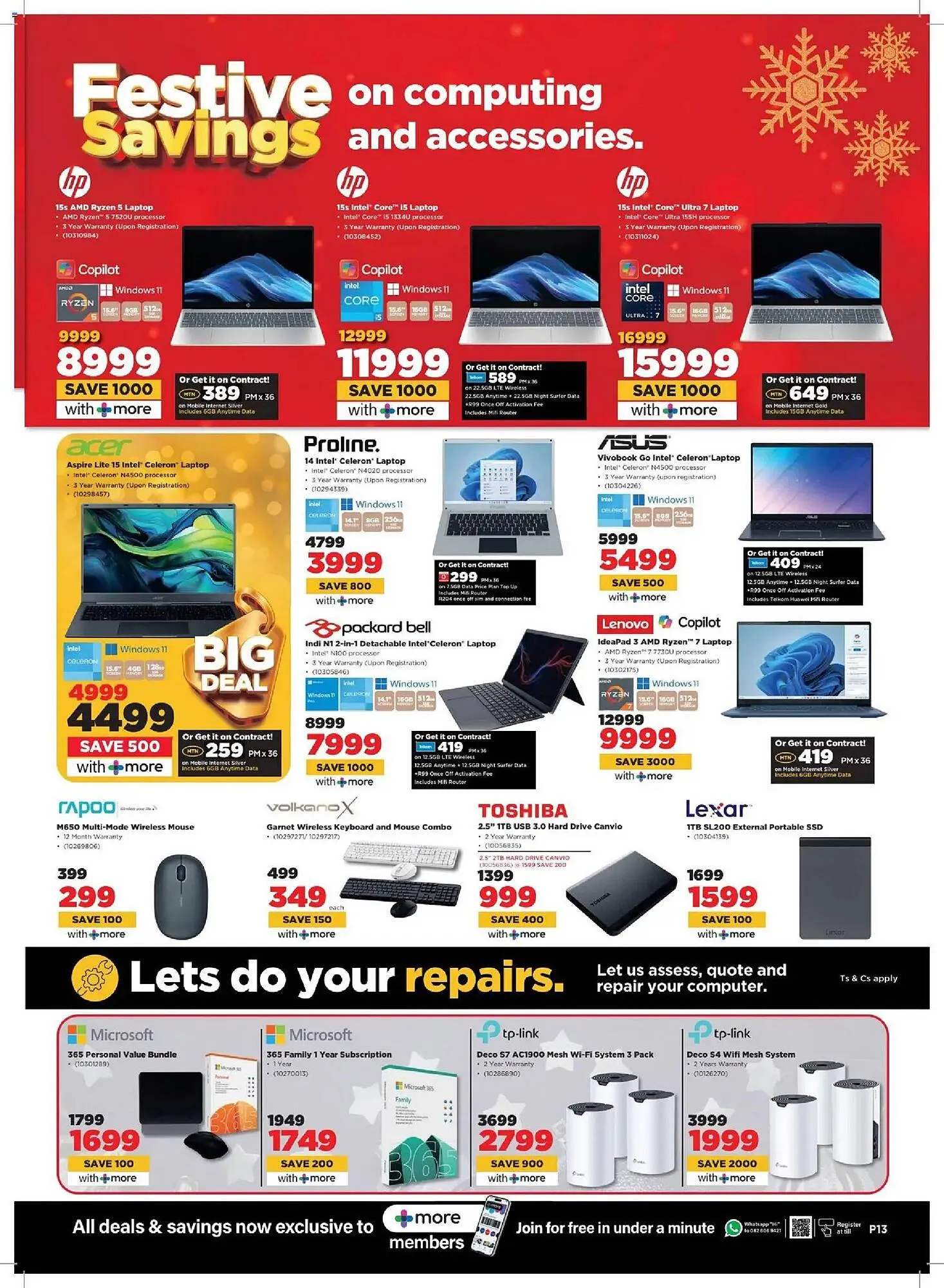 HiFi Corp catalogue from 1 December to 16 December 2025 - Catalogue Page 13
