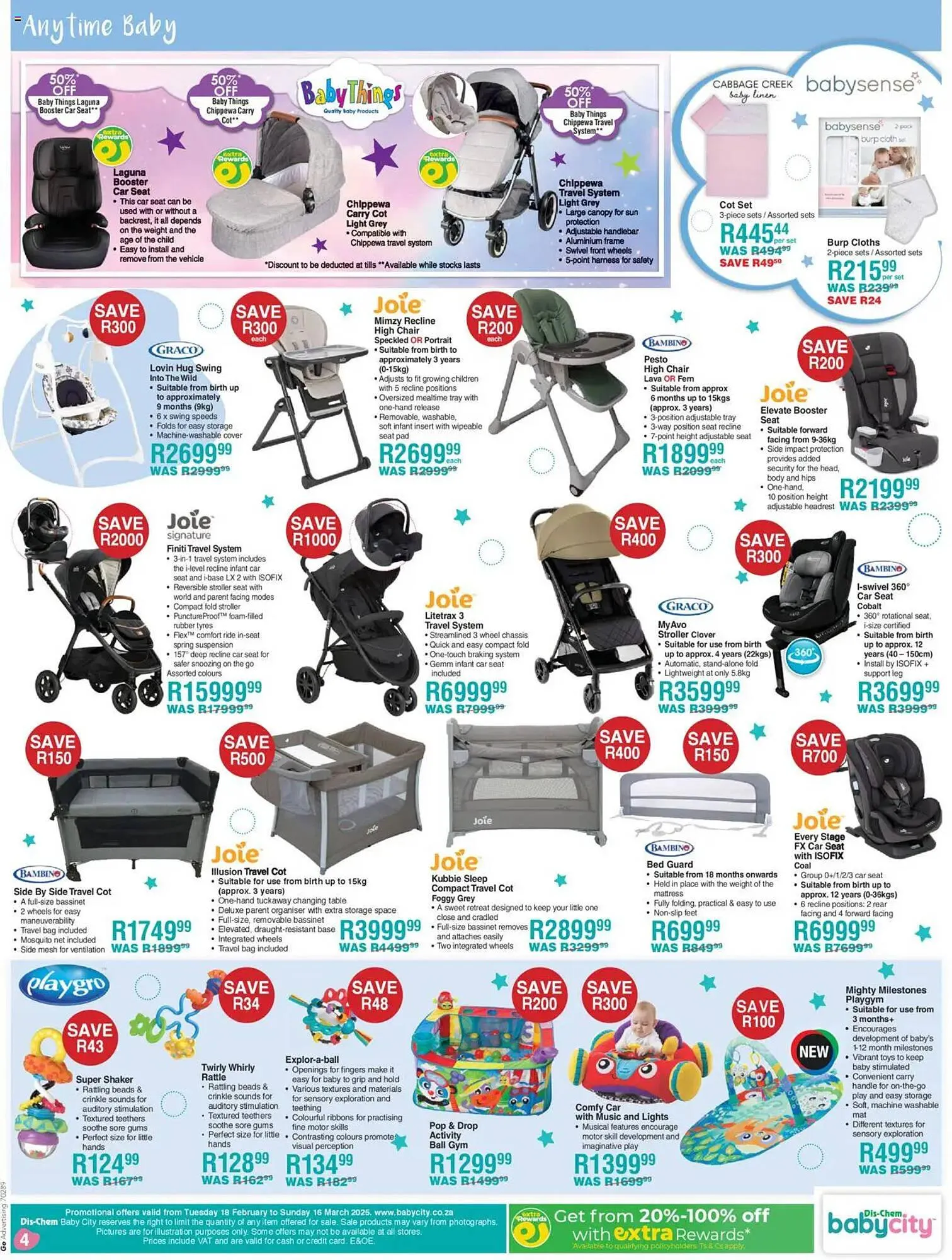 Baby City catalogue from 18 February to 16 March 2025 - Catalogue Page 4