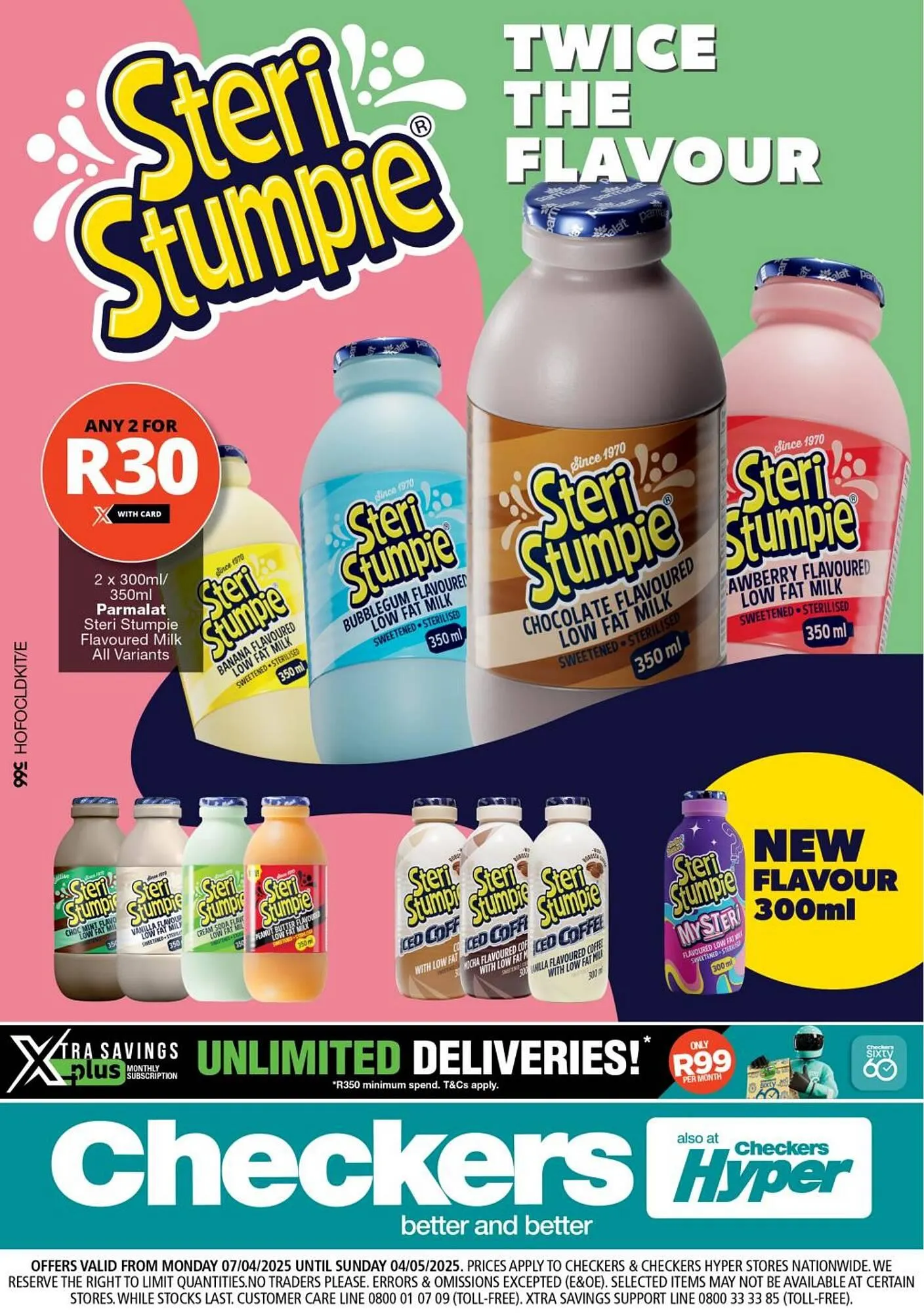 Checkers catalogue from 7 April to 4 May 2025 - Catalogue Page 1