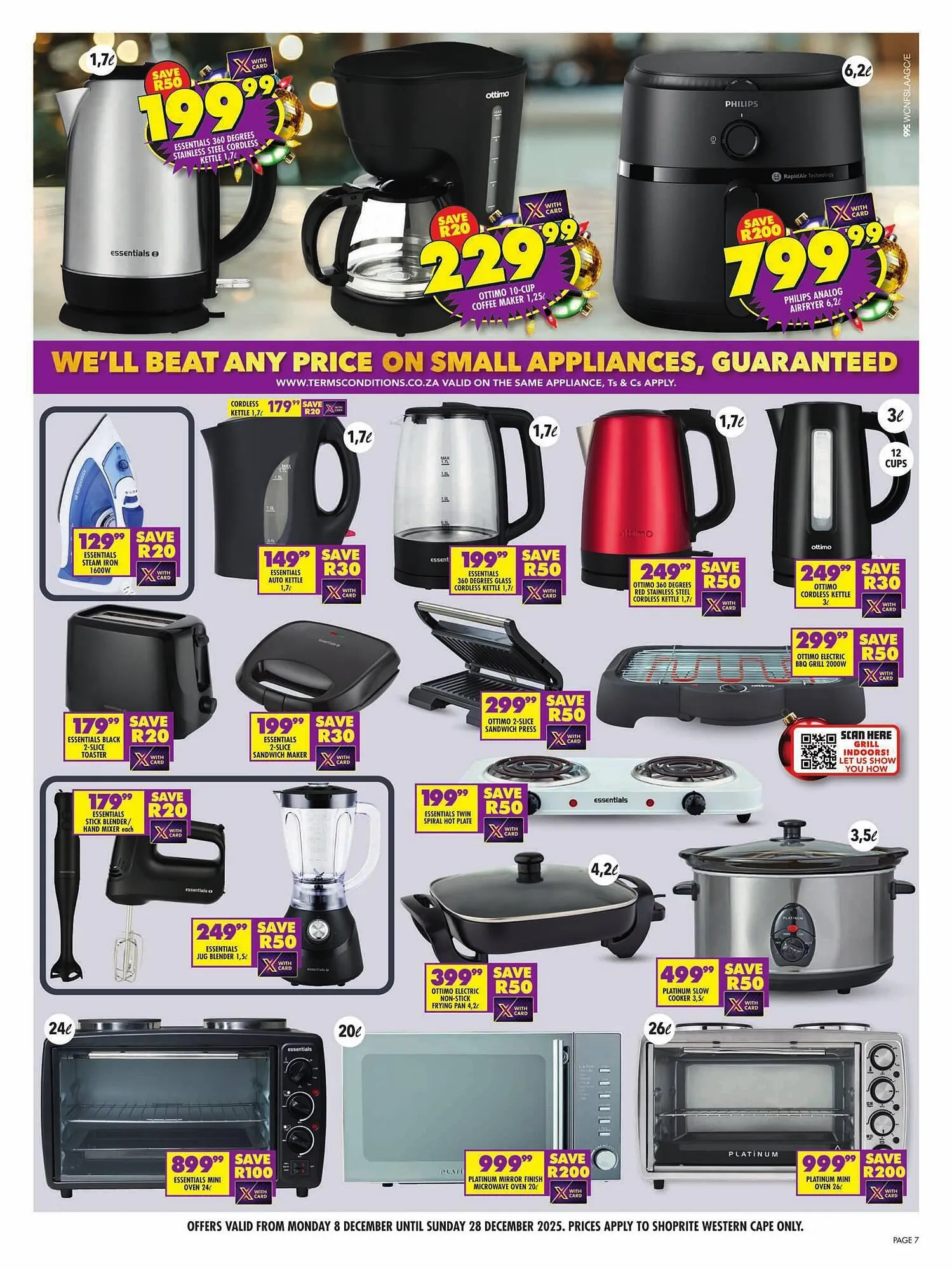Shoprite catalogue from 8 December to 28 December 2025 - Catalogue Page 7