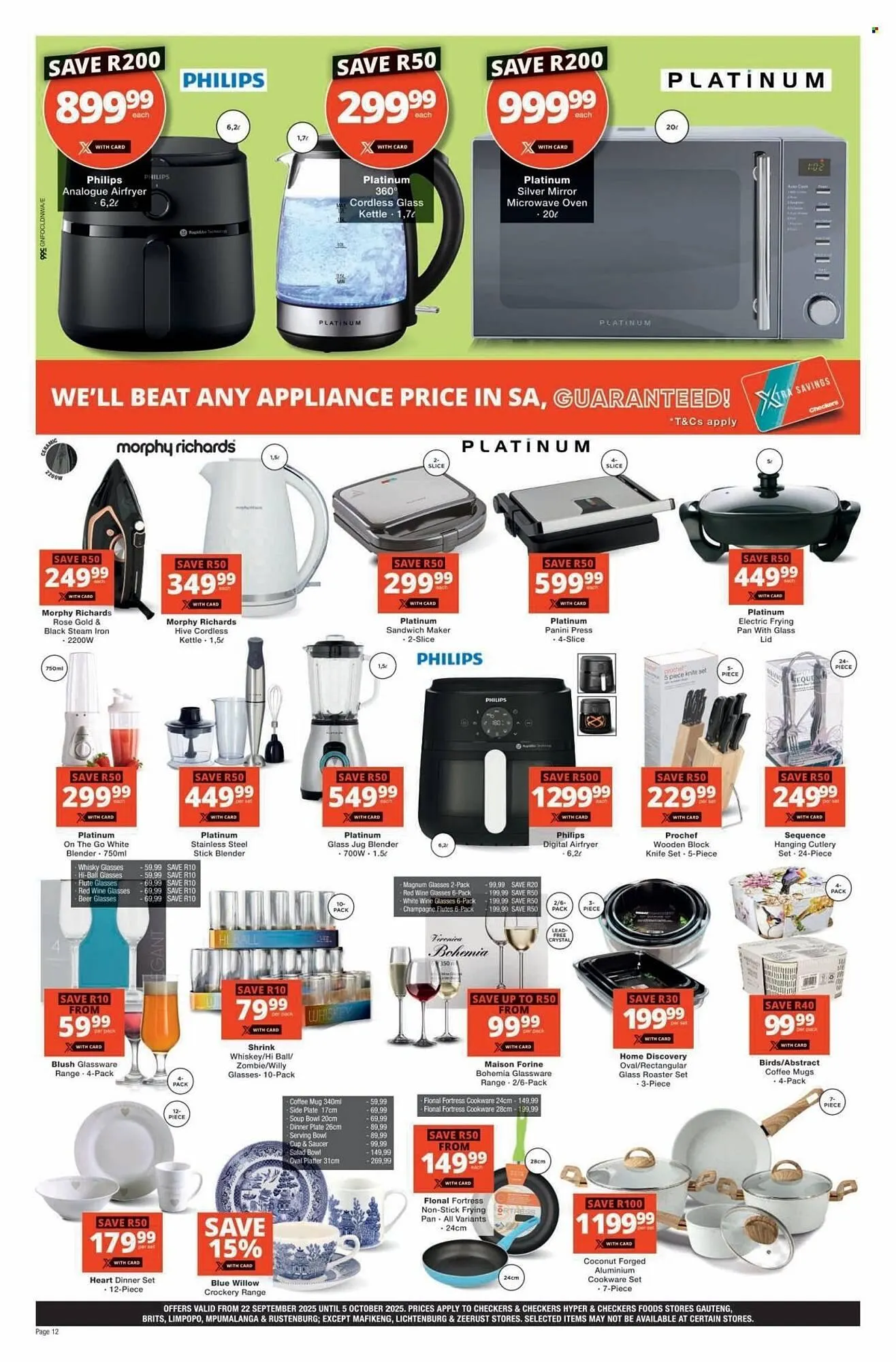 Checkers catalogue from 22 September to 5 October 2025 - Catalogue Page 12