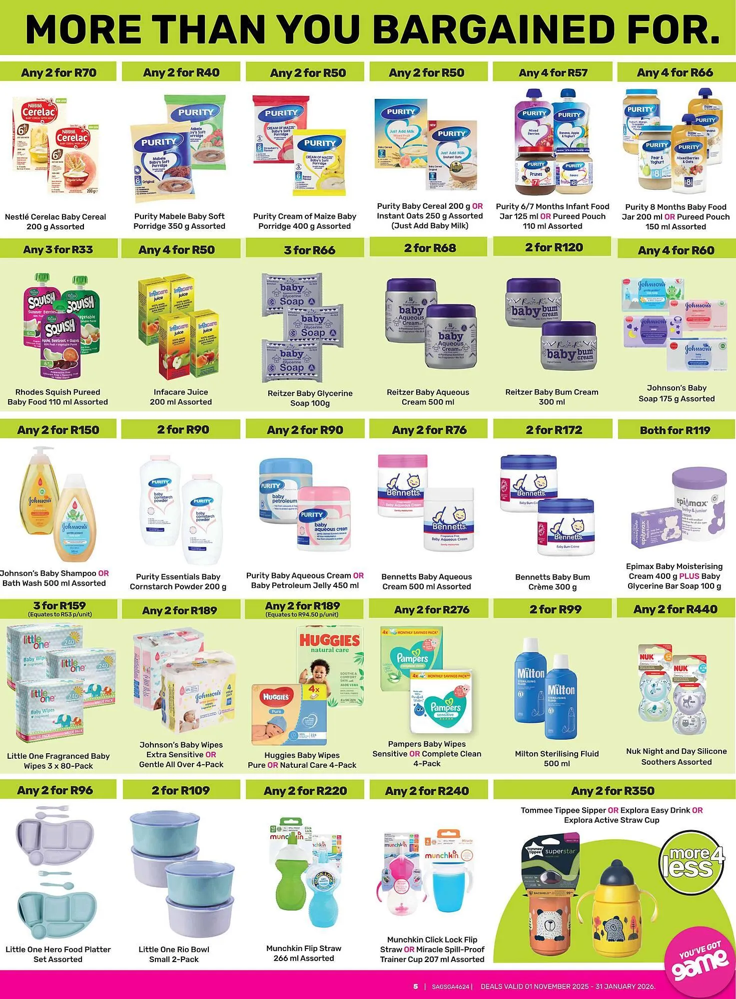 Game catalogue from 1 November to 31 January 2026 - Catalogue Page 5