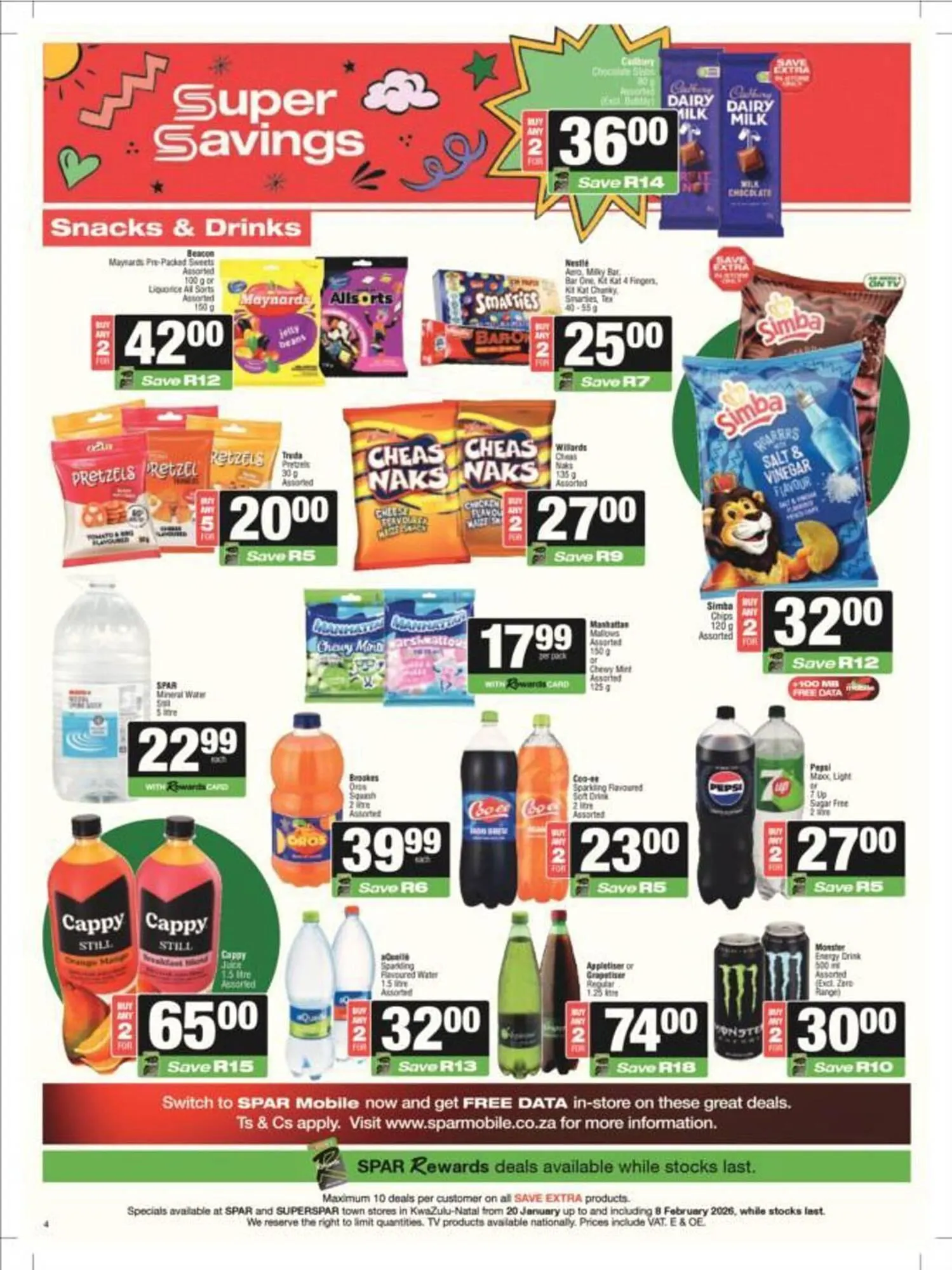 Spar catalogue from 20 January to 8 February 2026 - Catalogue Page 4