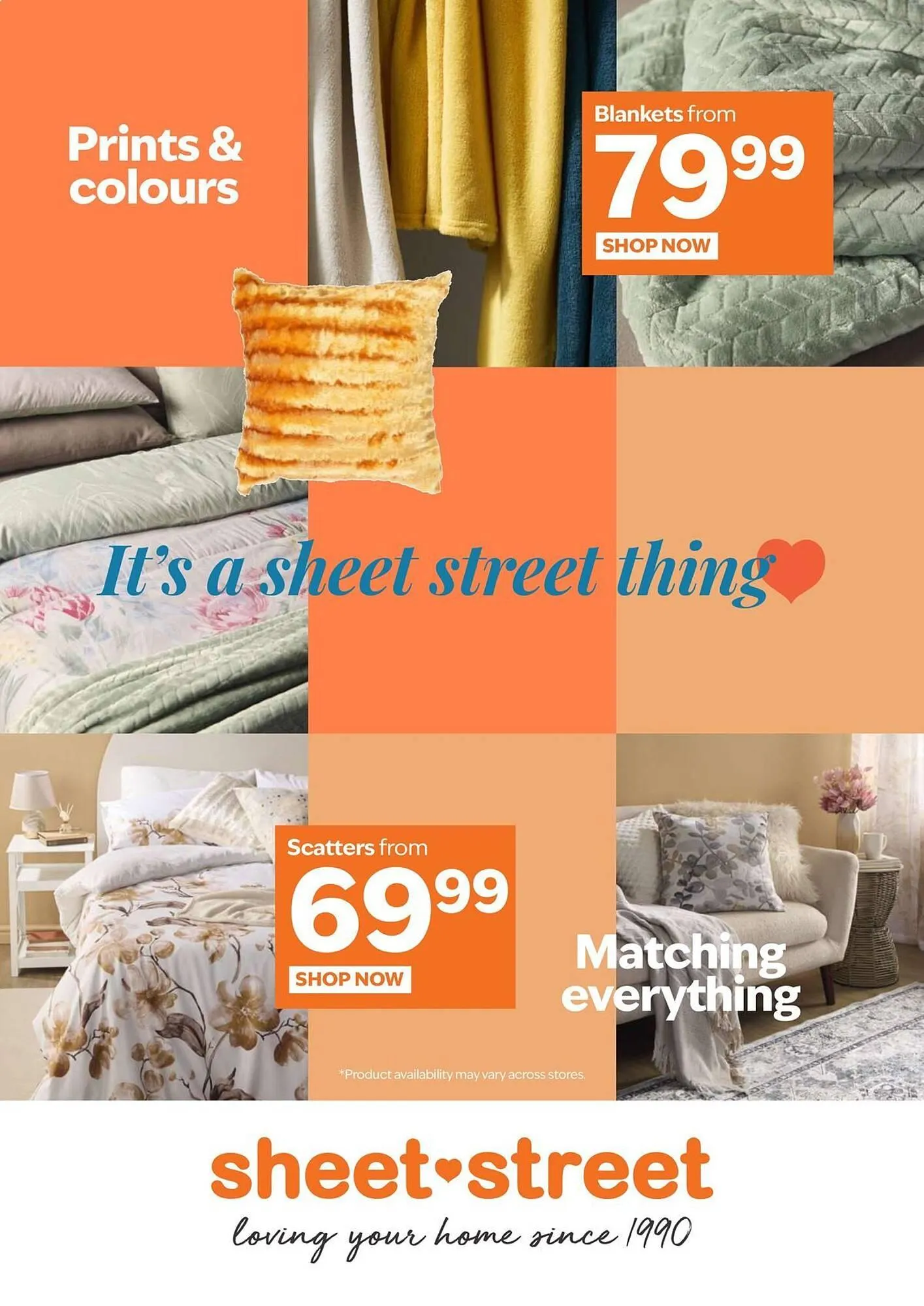 Sheet Street catalogue - 1