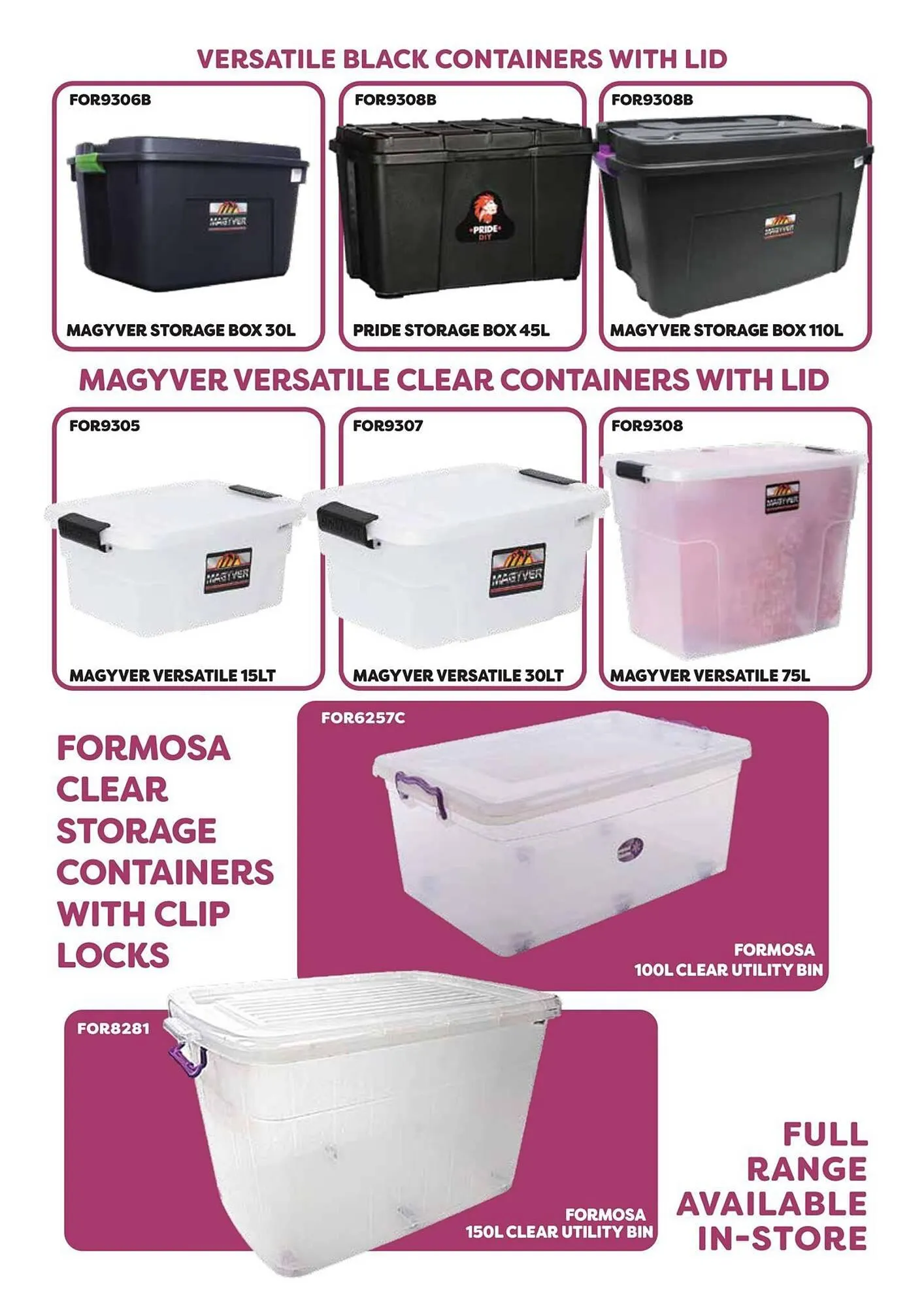 Mambo's Plastics Warehouse catalogue from 13 November to 13 November 2025 - Catalogue Page 11