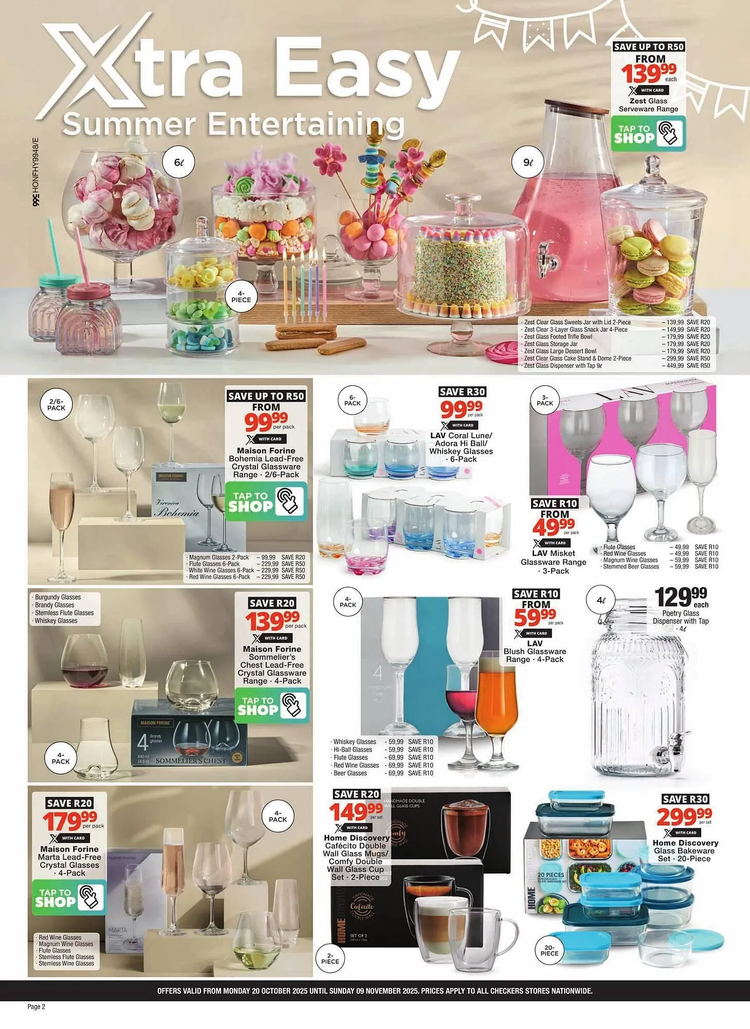 Checkers catalogue from 20 October to 9 November 2025 - Catalogue Page 2