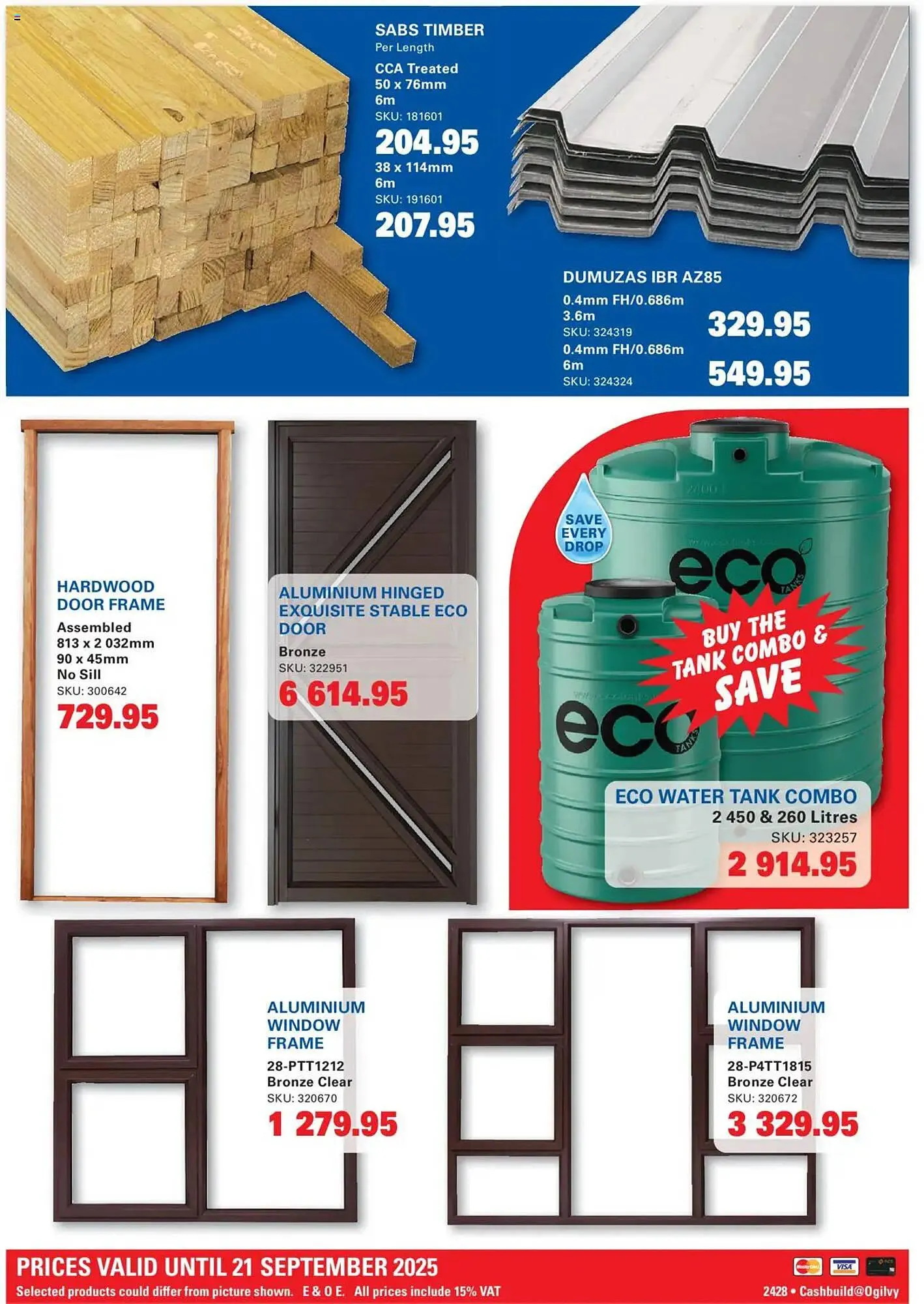 Cashbuild catalogue from 28 August to 21 September 2025 - Catalogue Page 2