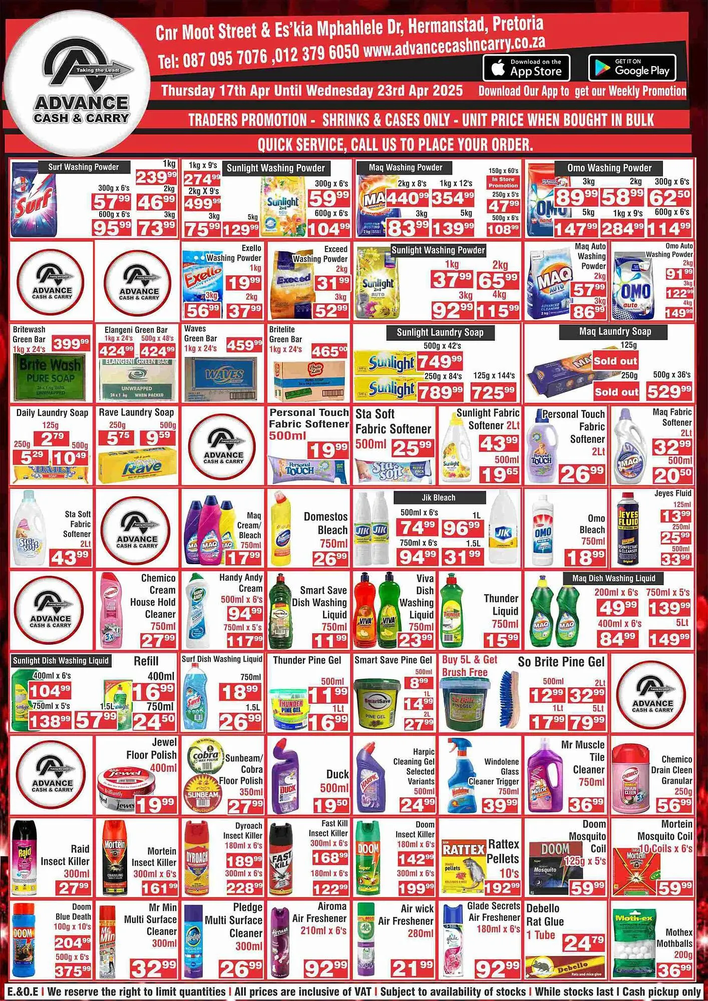 Advance Cash n Carry catalogue from 16 April to 23 April 2025 - Catalogue Page 9