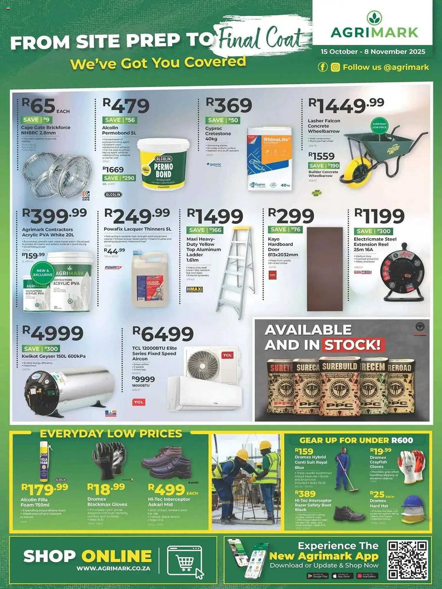 Agrimark catalogue from 15 October to 8 November 2025 - Catalogue Page 1