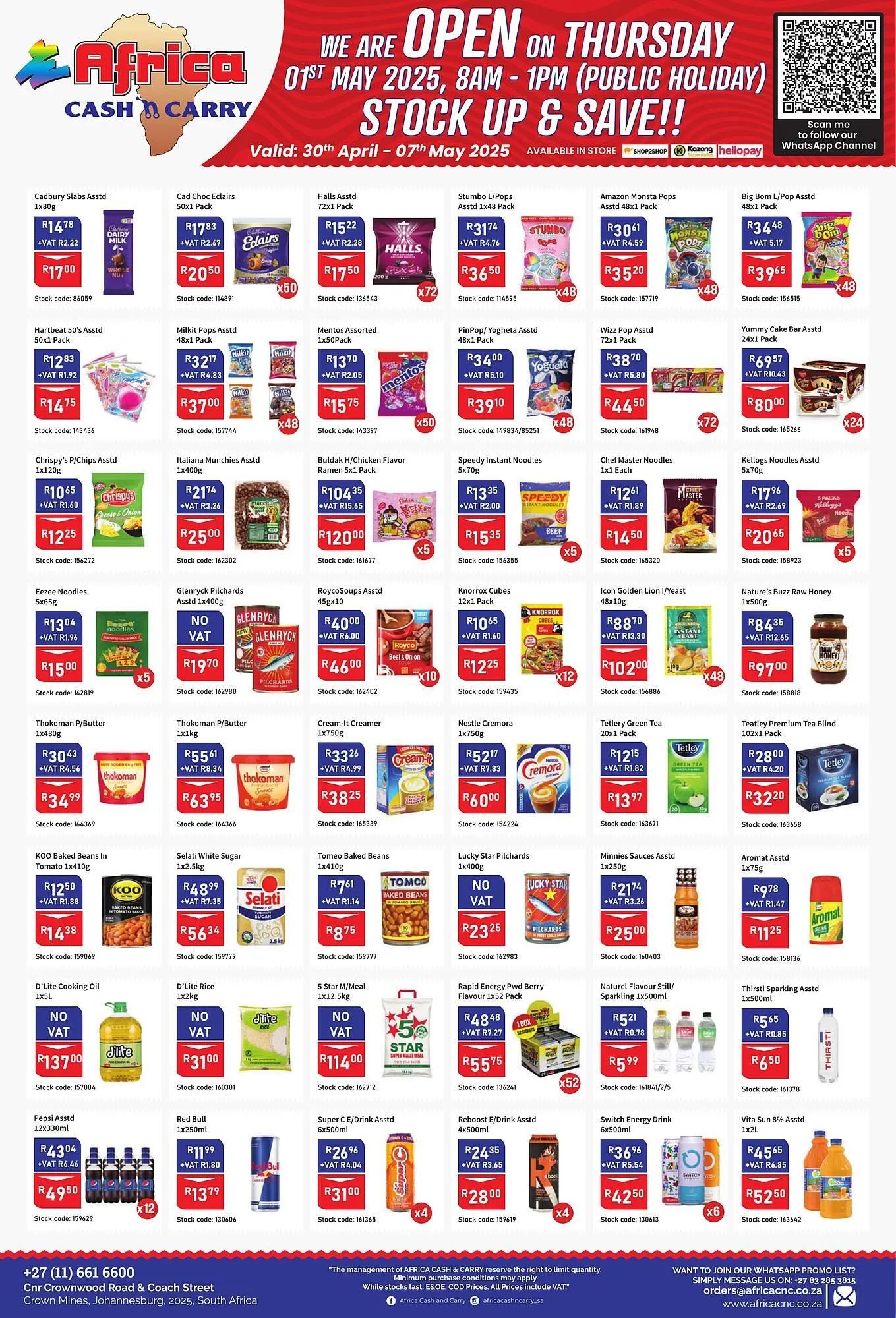 Africa Cash and Carry catalogue from 30 April to 7 May 2025 - Catalogue Page 7