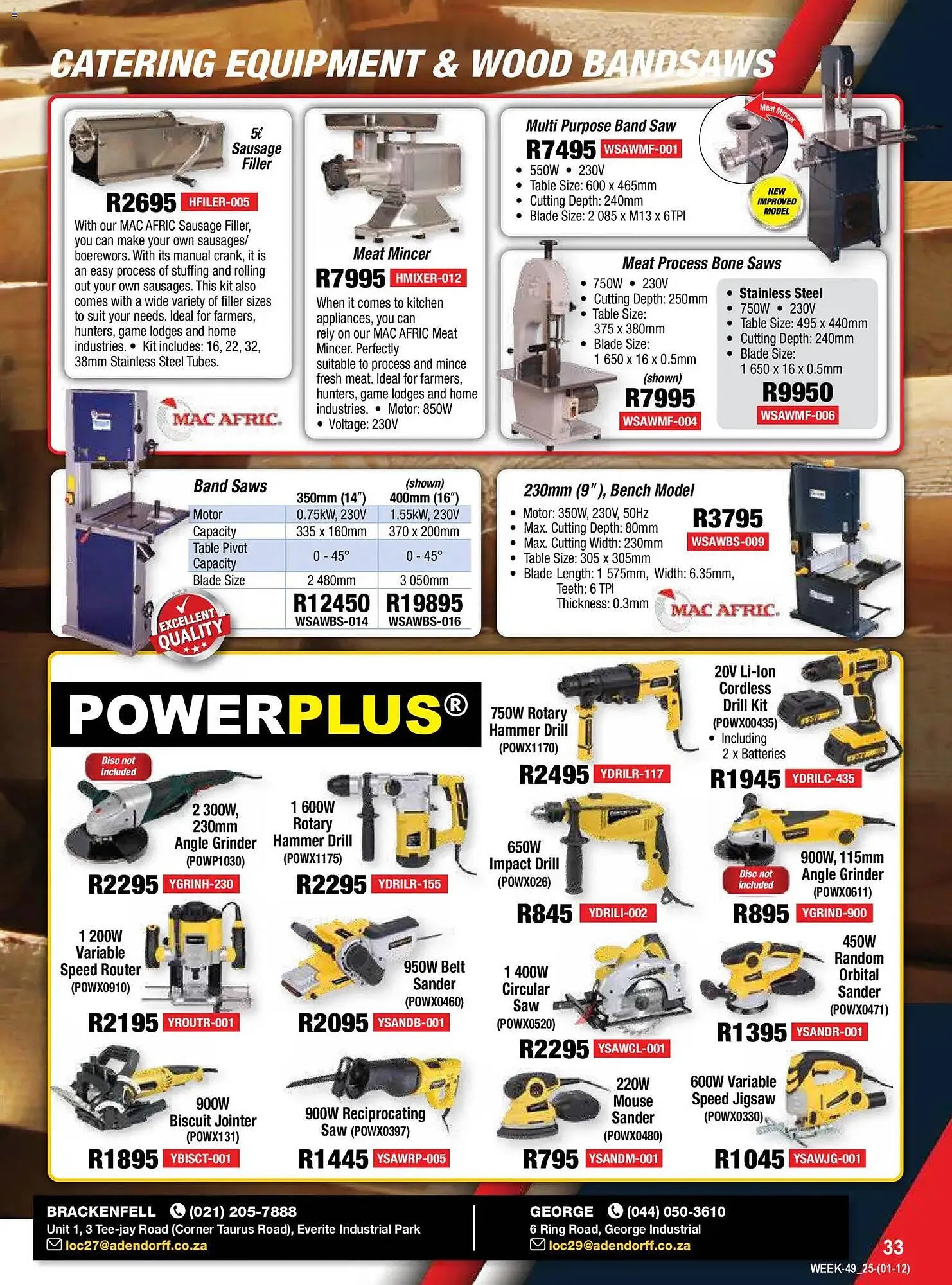 Adendorff Machinery Mart catalogue from 30 November to 31 December 2025 - Catalogue Page 35